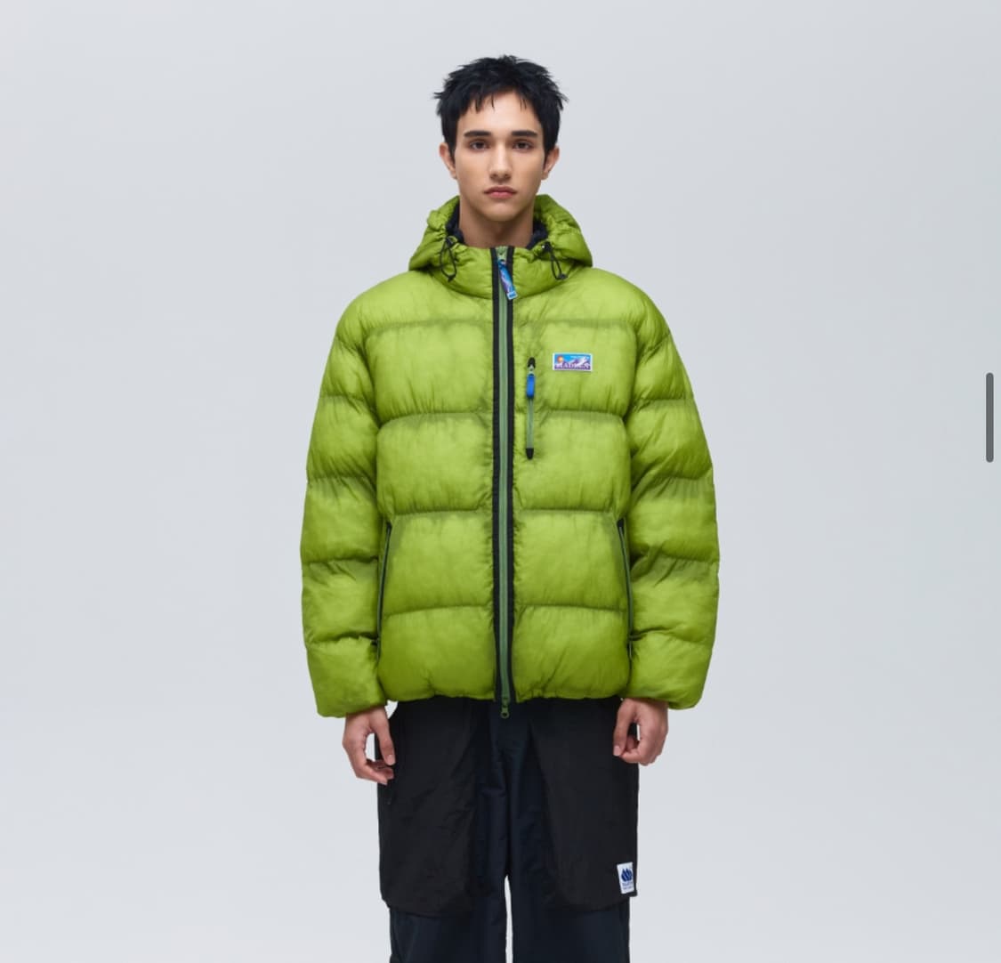 매든 패딩 그린색상 상품이미지2