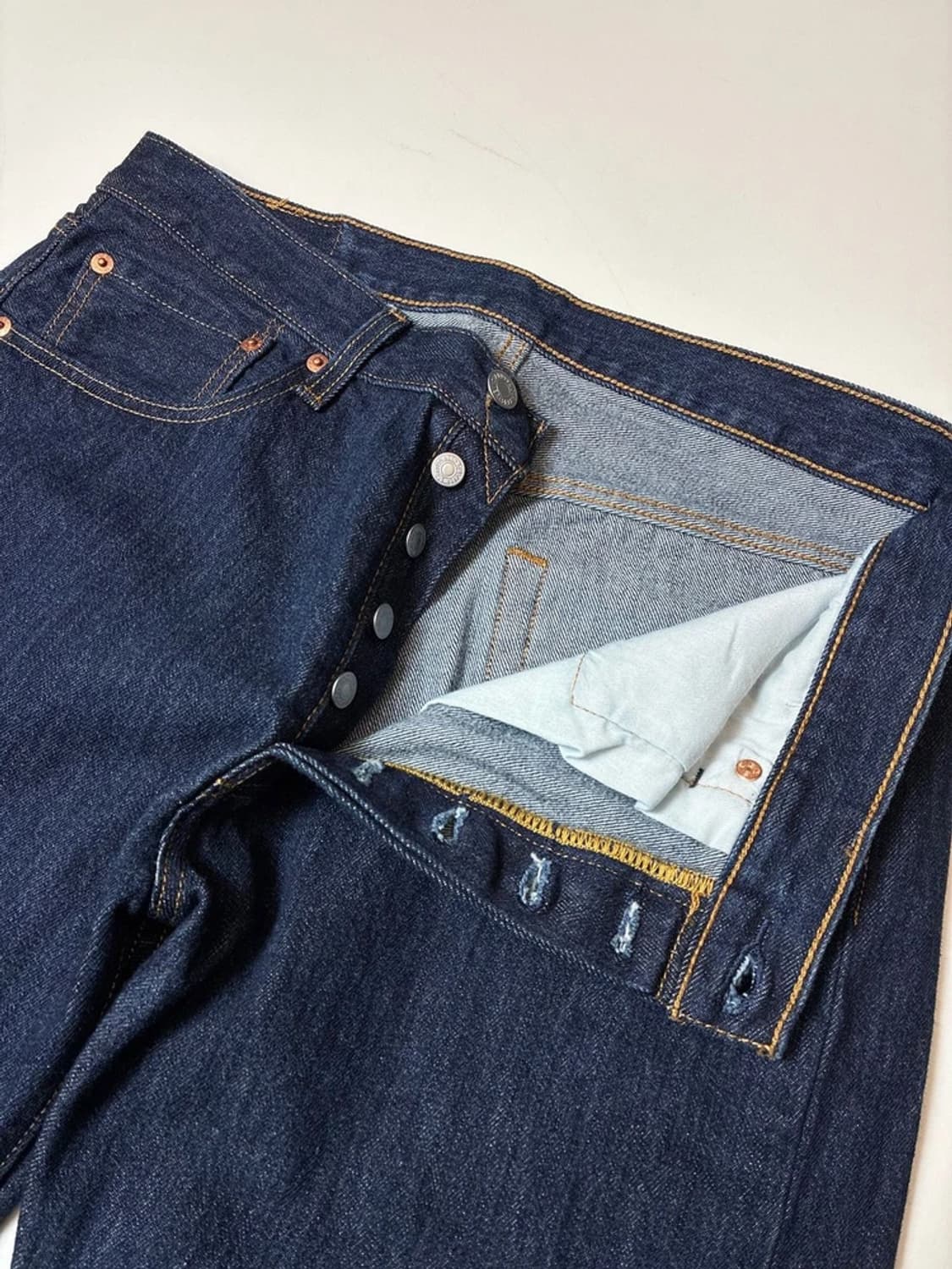 리바이스 00's 501 스트레이트 진청 데님 팬츠 PN8276 상품이미지3