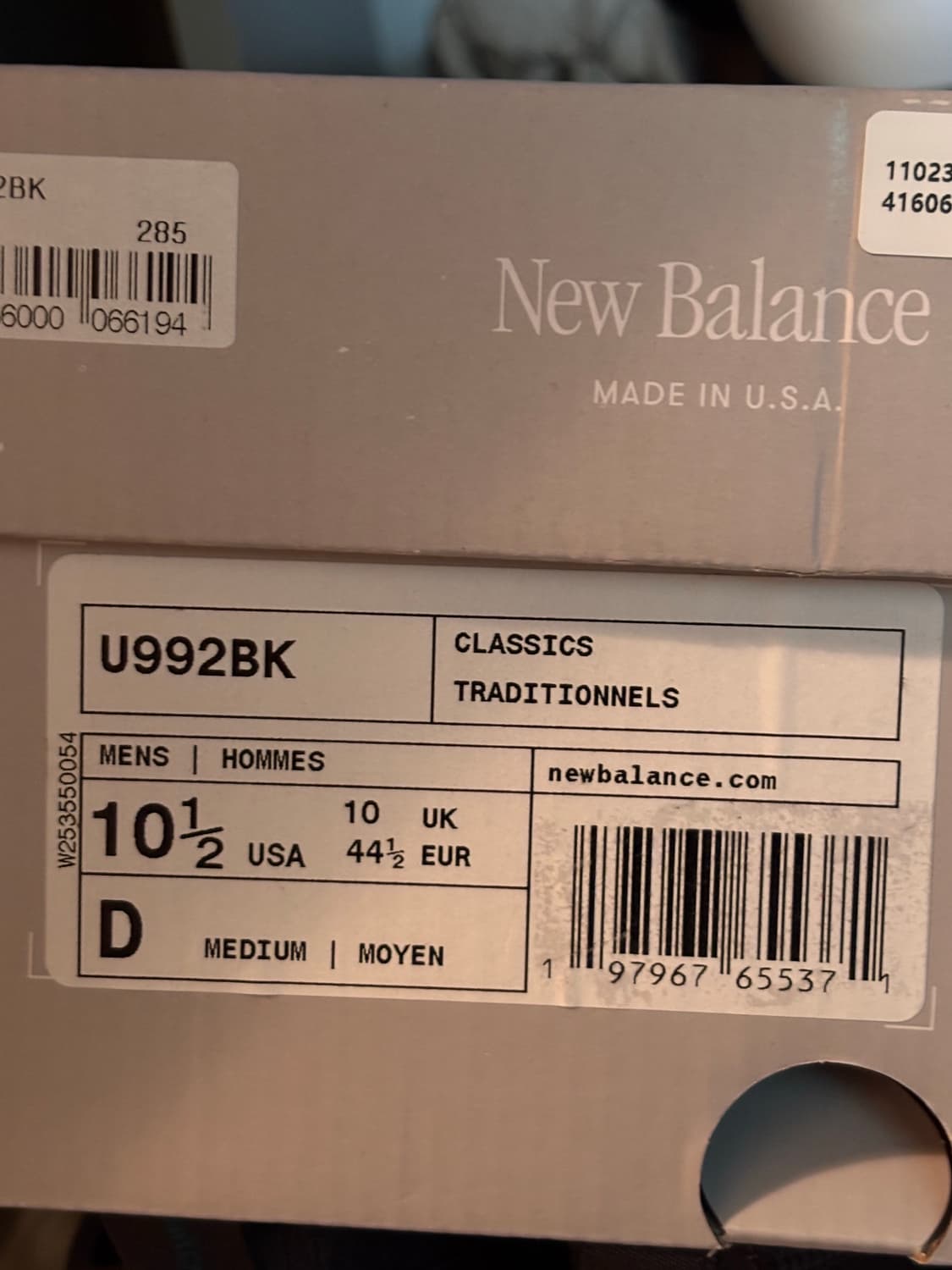 New Balance 992 285 상품이미지6