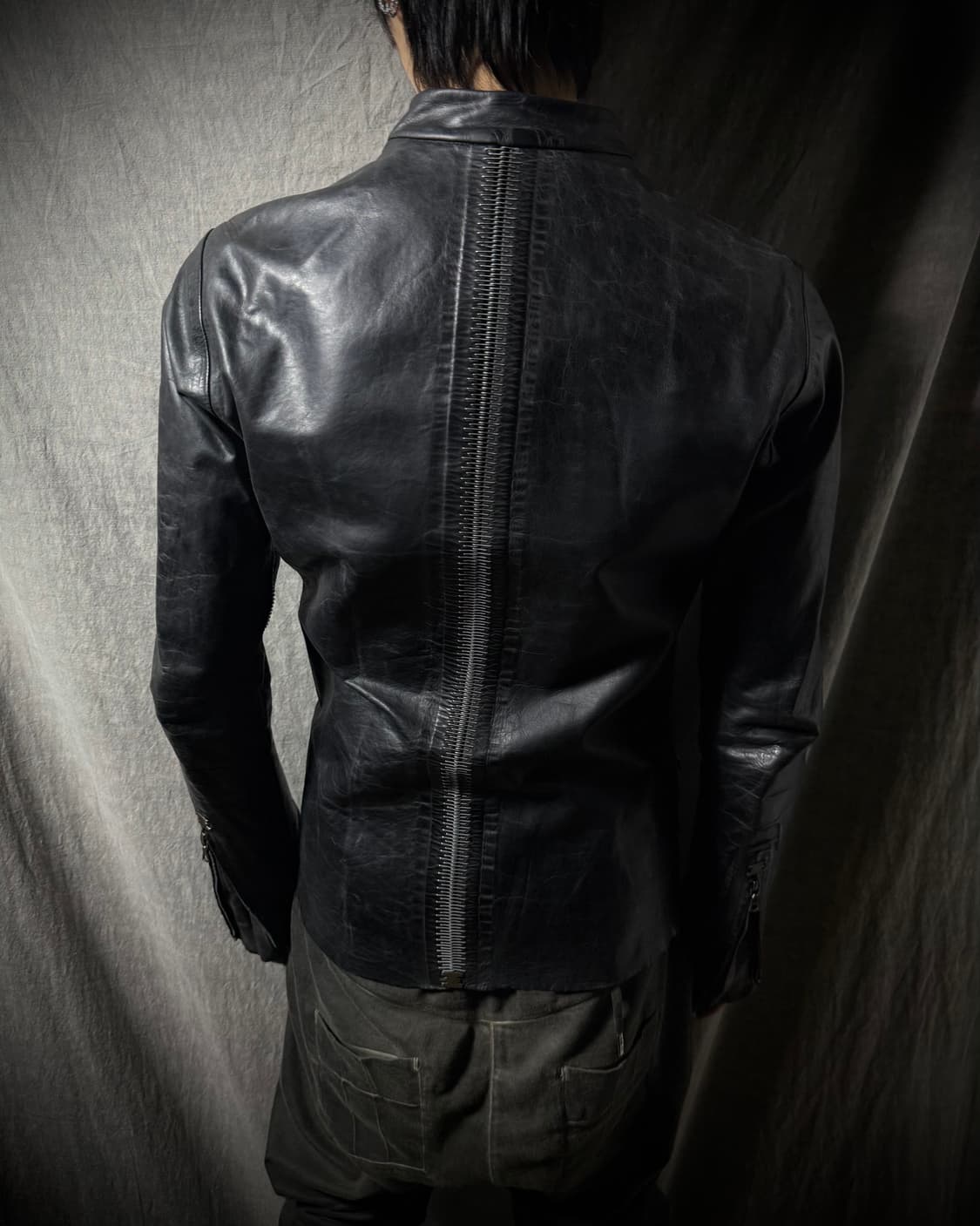 ISAAC SELLAM Calf Interstitiel Jacket 상품이미지2