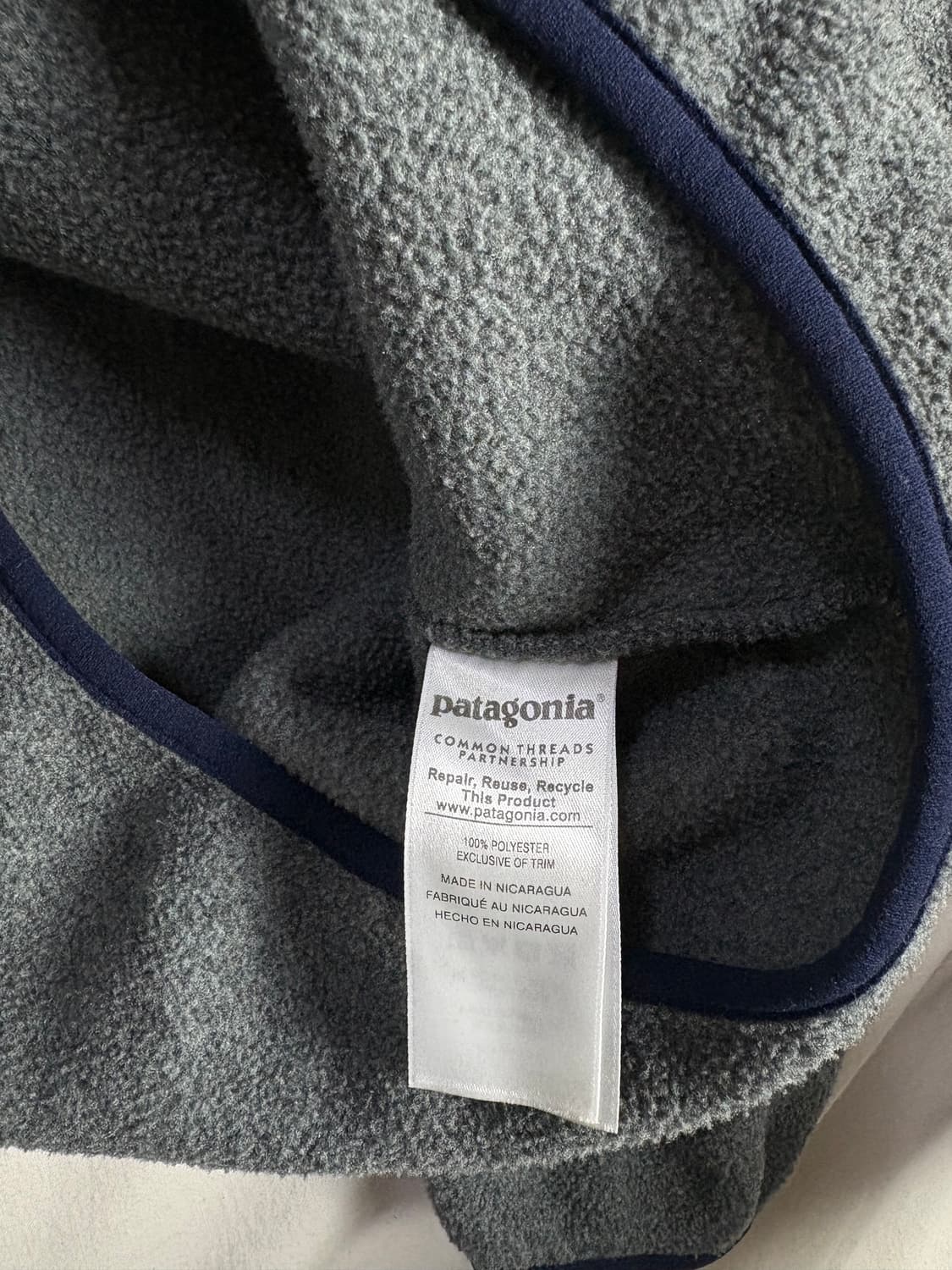 Patagonia 파타고니아 신칠라 라이트 웨이트 니켈 블루 S 상품이미지5