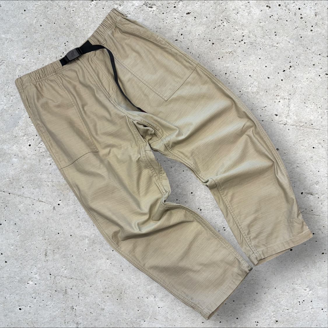 [L] 그라미치 코튼 면바지 벨트 팬츠 베이지 B489 상품이미지1