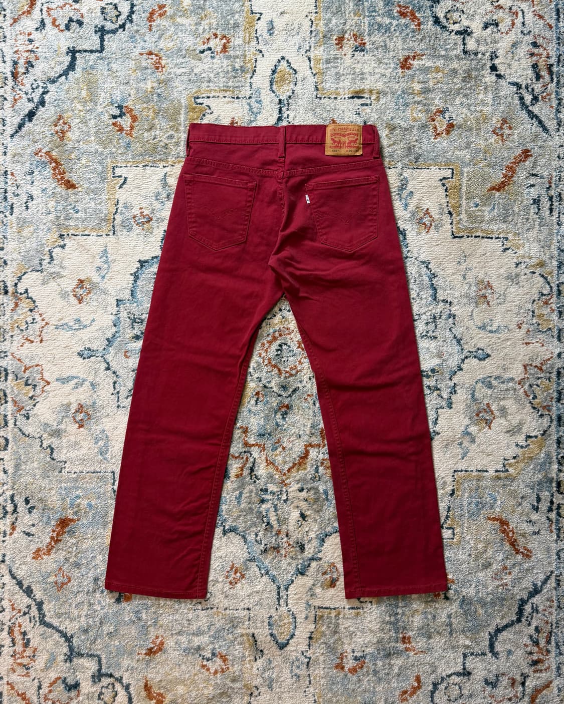 리바이스 569 화이트탭 레드 데님팬츠 [SE-211] 상품이미지4