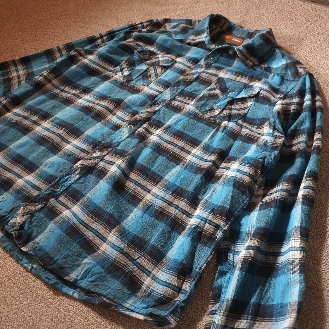 미국 수입 플란넬 체크 셔츠 no.4 상품이미지2