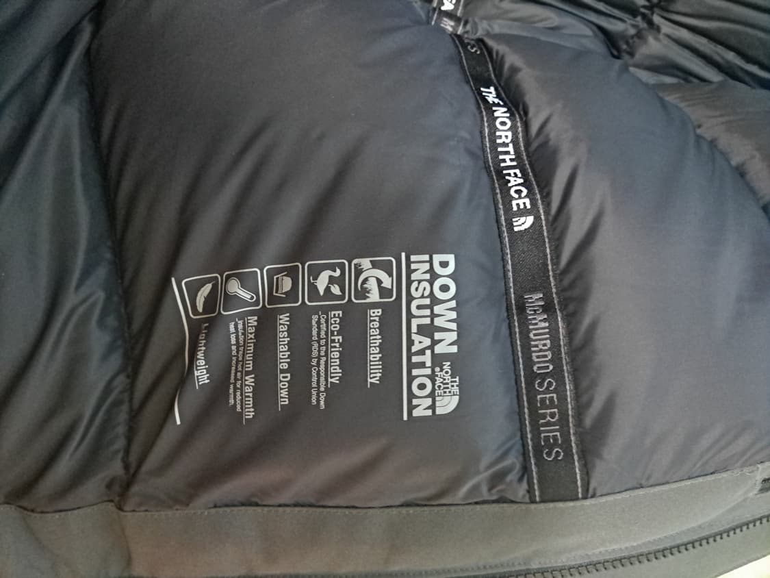 노스페이스 맥머도 패딩 XL 105 다크 그레이 상품이미지7