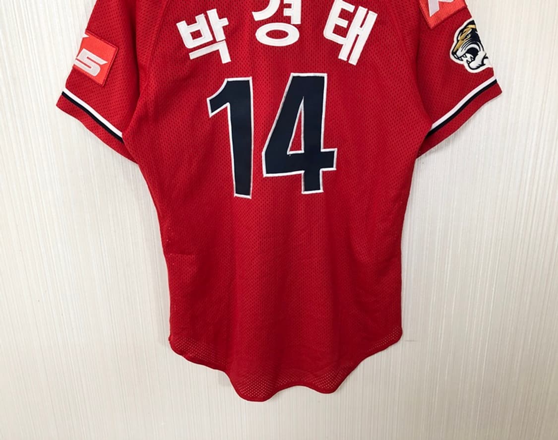KBO 제트ZETT 기아타이거즈 올드어센틱 원정유니폼 90 #14 박경태 상품이미지9