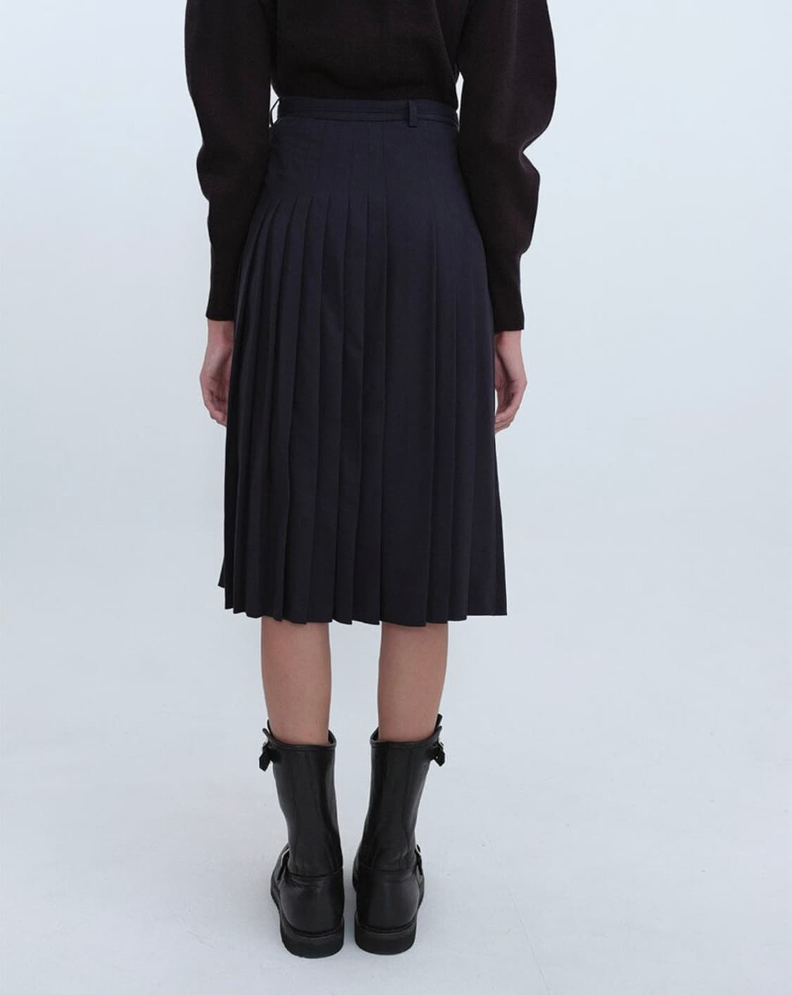Ahwe 아위 wool pleated skirt 상품이미지3