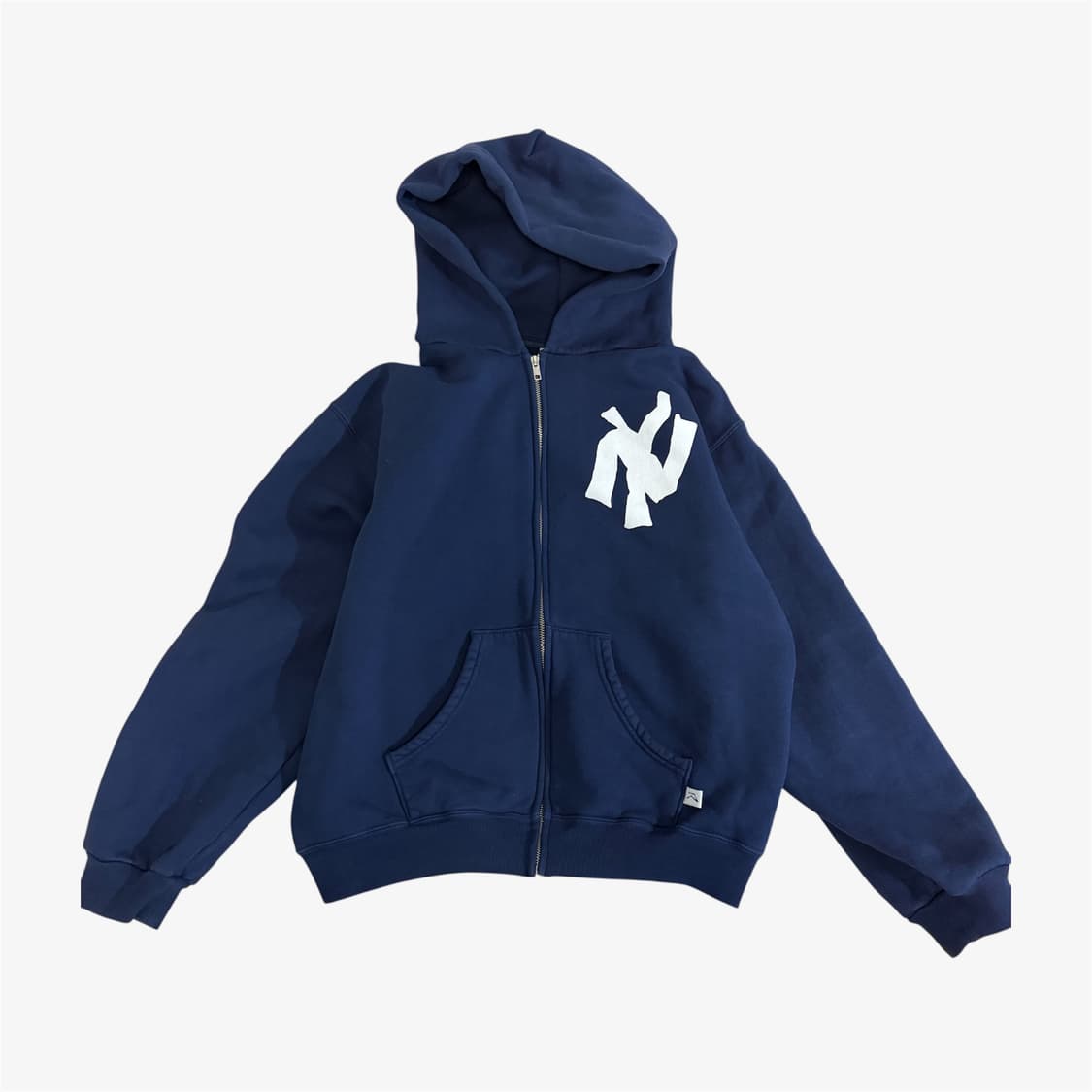 (L) 아킴보클럽 NY 후디집업 네이비 상품이미지1