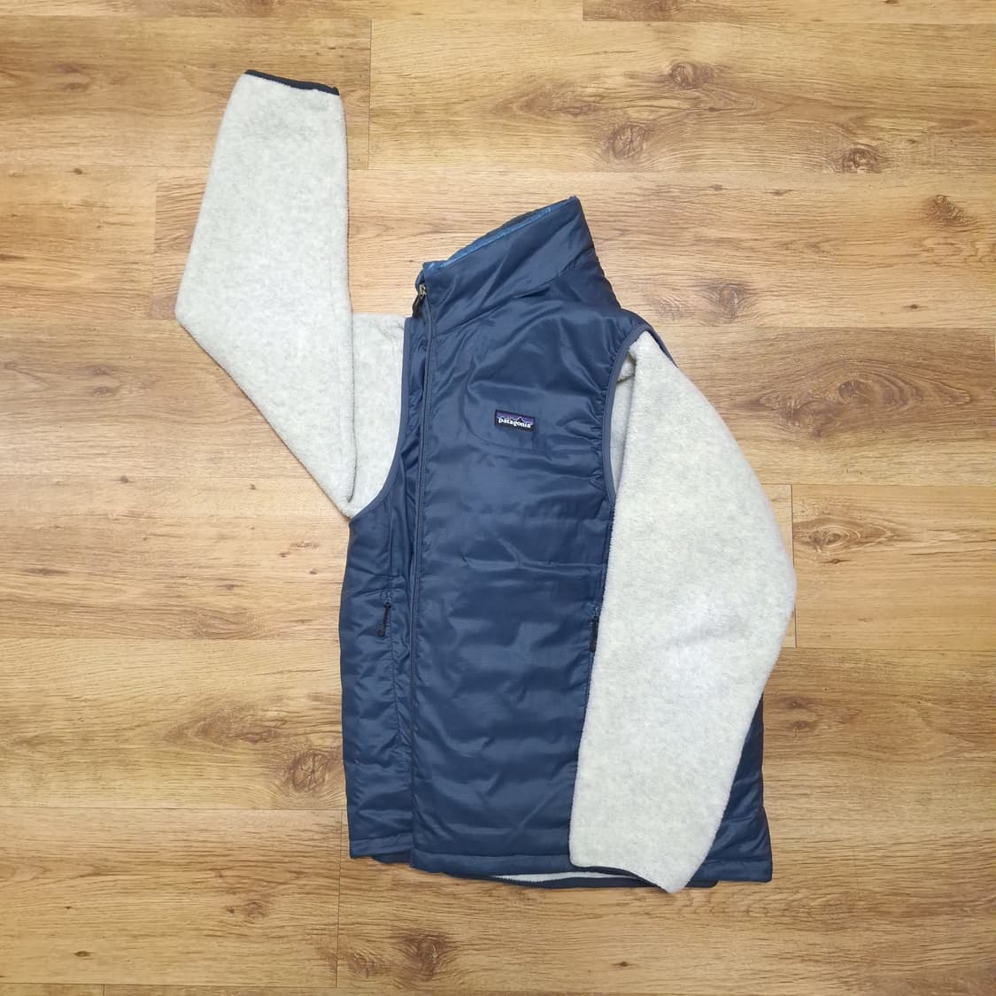 빈티지 파타고니아 퍼프볼 마이크로퍼프 베스트 다크블루L 상품이미지10