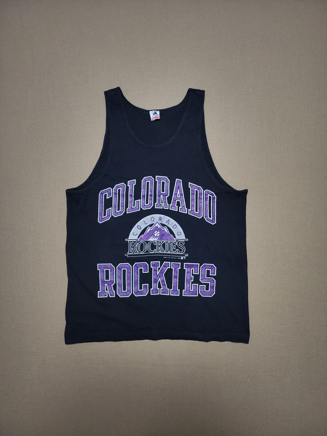 90s Colorado Rockies Logo7 USA 빈티지 나시61 상품이미지1
