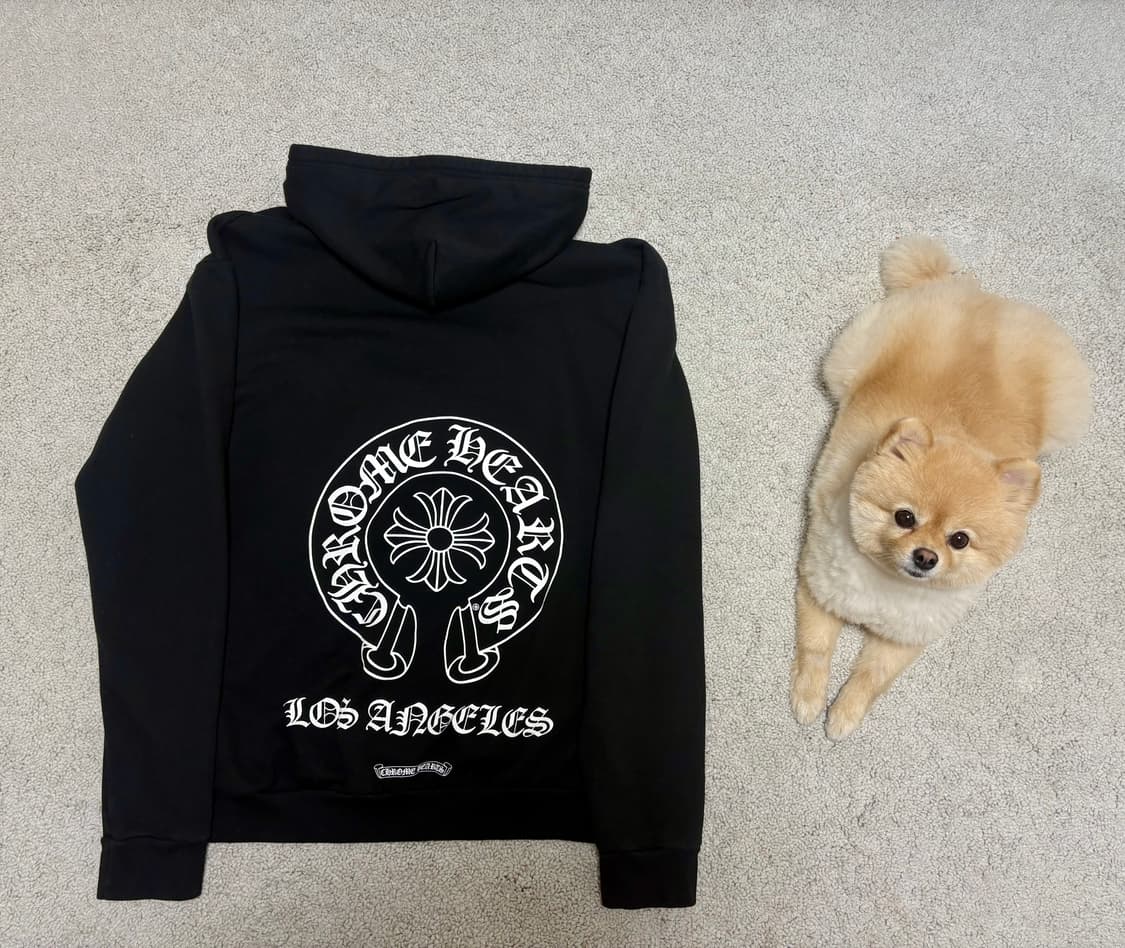 [XL]크롬하츠 홀스슈 후드집업 로스앤젤레스 한정 상품이미지2