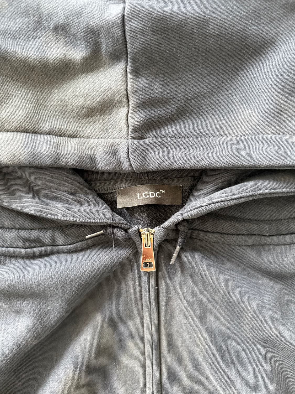 LCDC 워시드 셔링 후드집업 상품이미지4