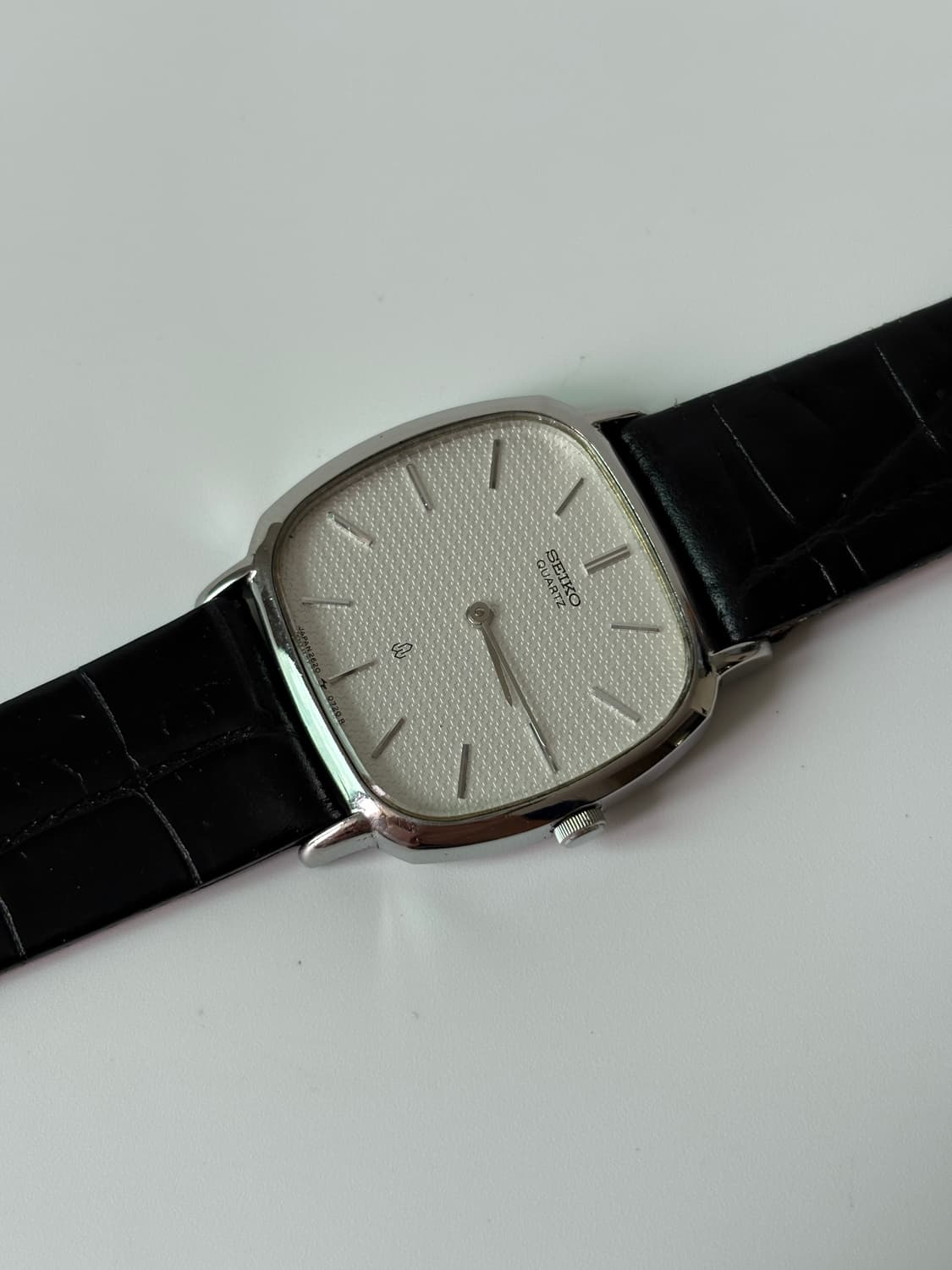 1980s Chariot Texture Dial Square Quartz 상품이미지2