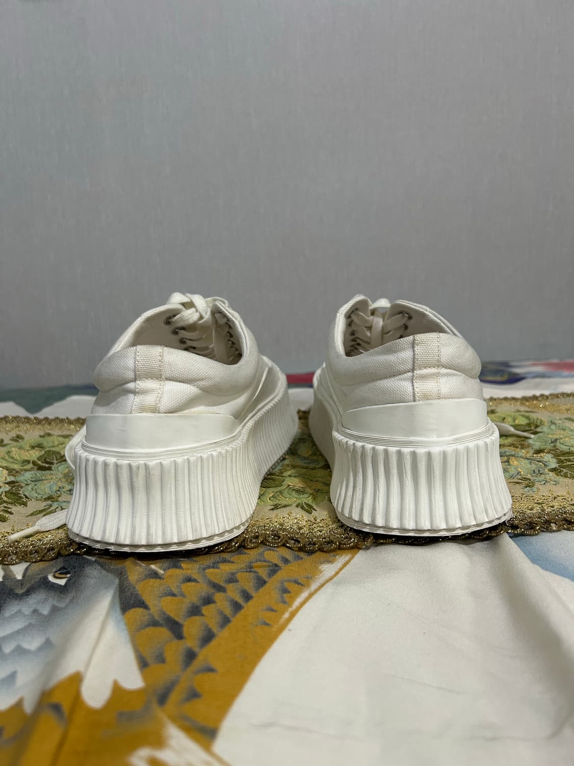 질샌더 스니커즈 화이트38 상품이미지5