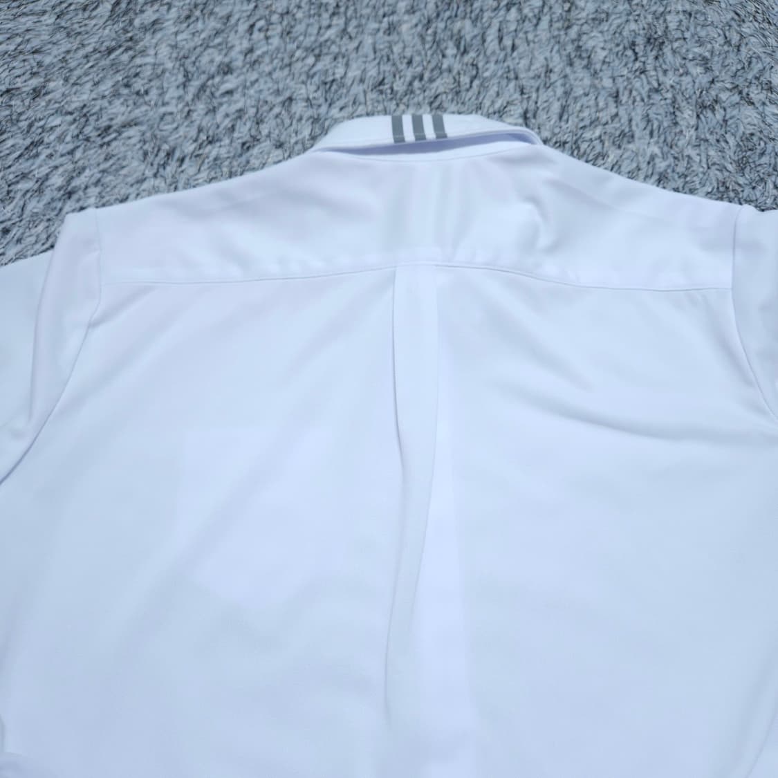 아디다스골프)105 남자 흰색 쿨맥스 골프셔츠 / 왕눈이 상품이미지7