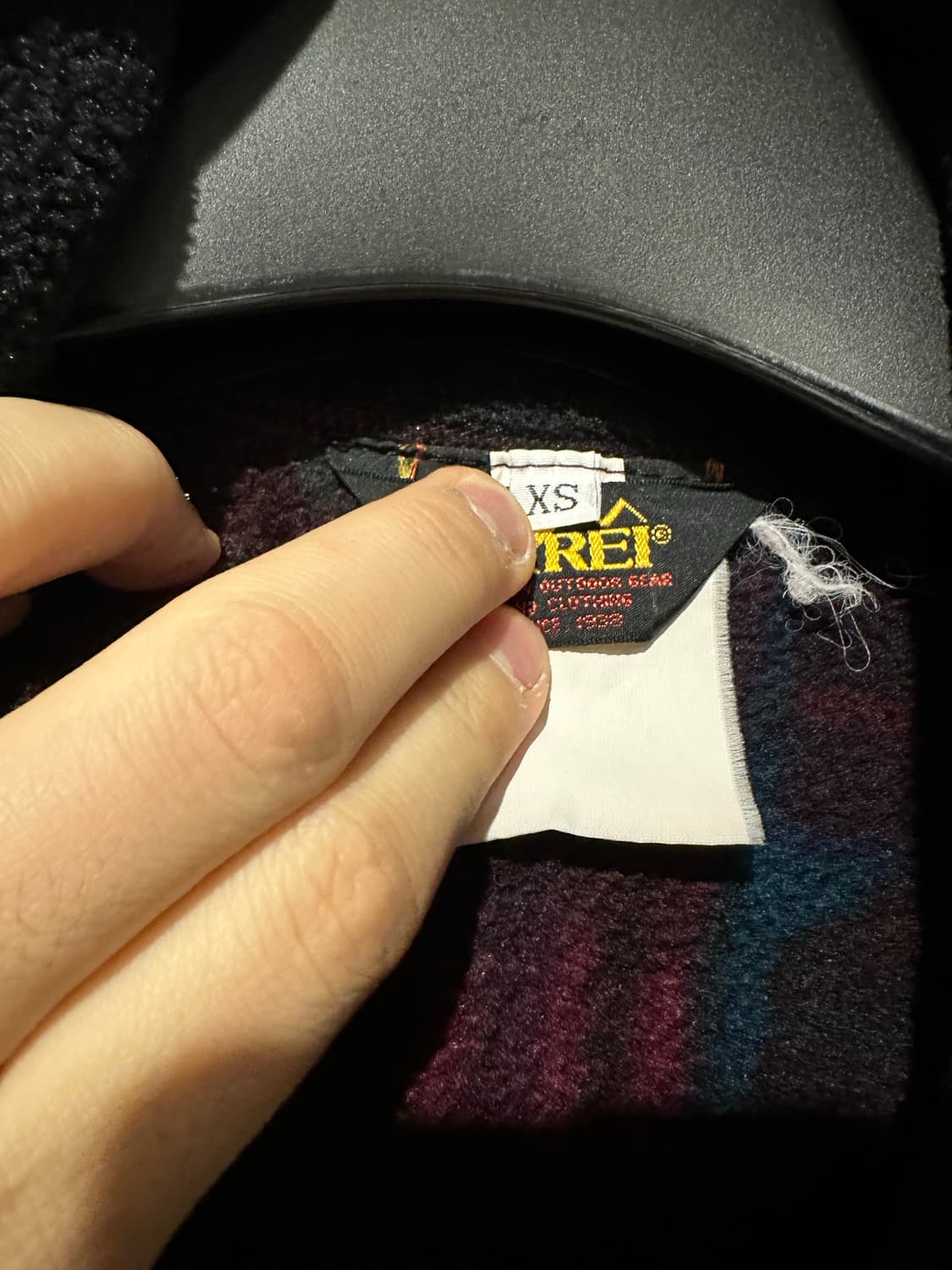 빈티지 90s Rei 패턴 플리스 하프 집업  상품이미지3