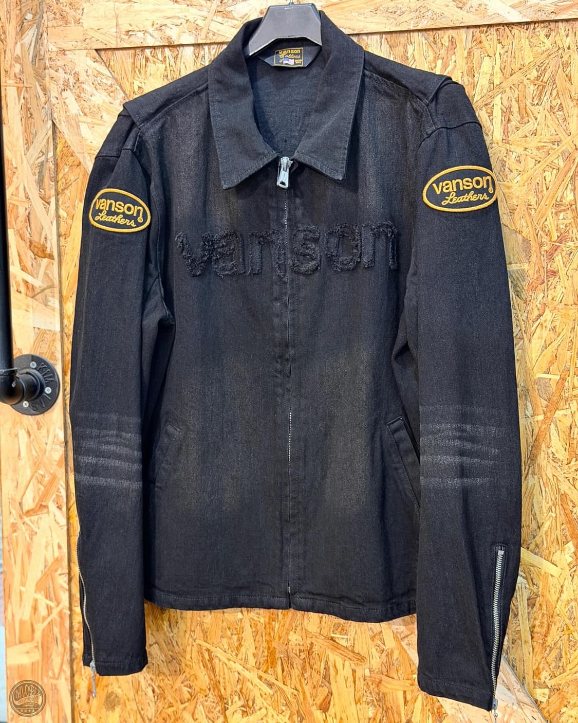 vanson 밴슨 데님 자켓 집업 슈밴깔 희귀템 상품이미지1