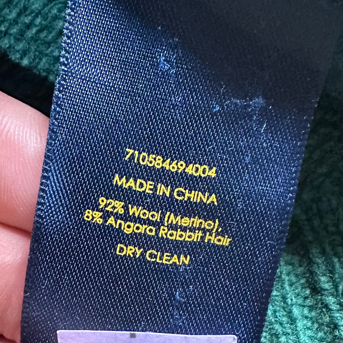 폴로 랄프로렌 그린 울 니트  상품이미지6