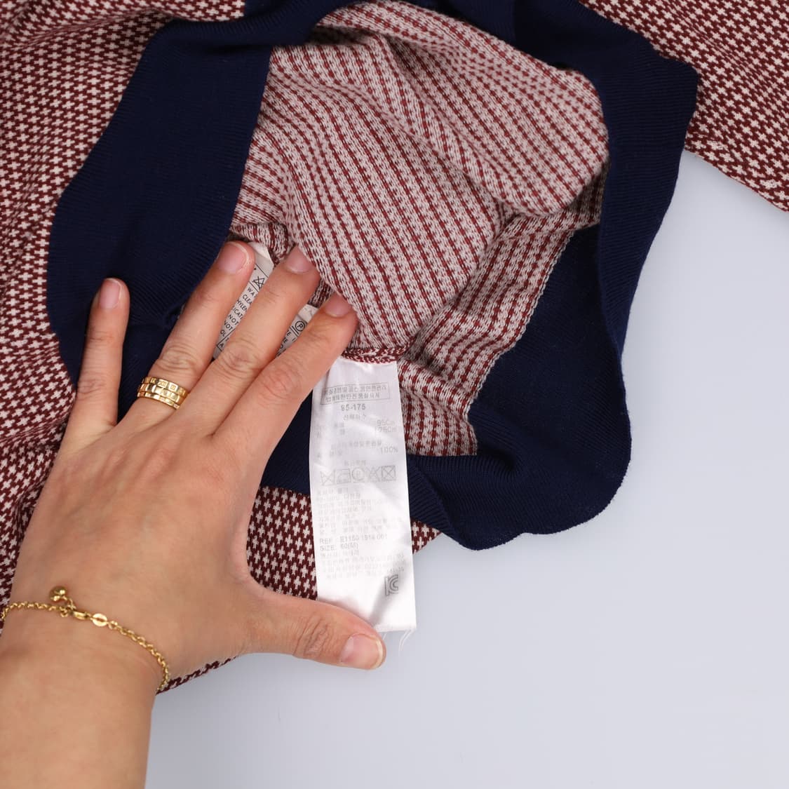 M 페라가모 스트라이프 니트 0429H 상품이미지4