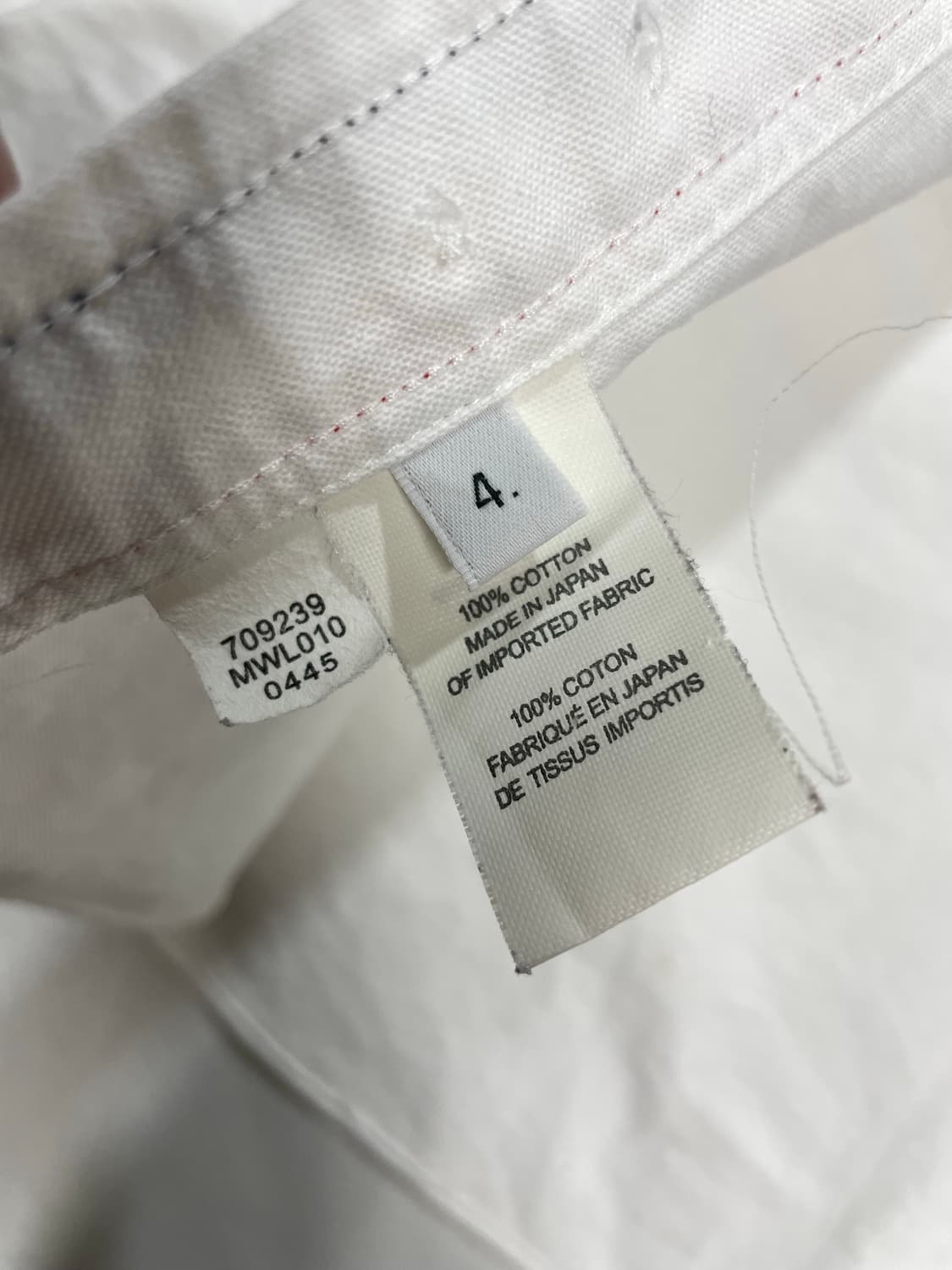 톰브라운 히든삼선 옥스퍼드 셔츠 상품이미지6