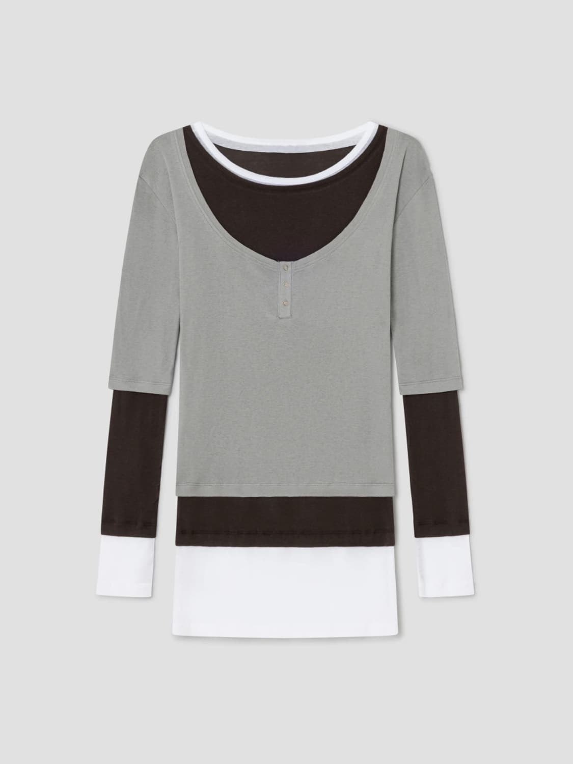 [XS,S,M]기마구아스 Gemma 레이어드 드레스/그레이 상품이미지7