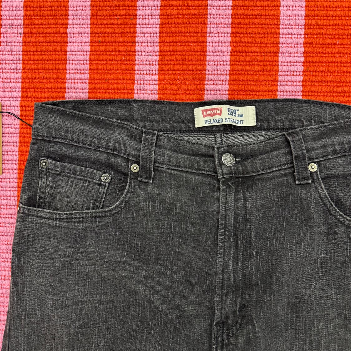 리바이스 559 릴렉스 스트레이트 블랙진 (34) 상품이미지2