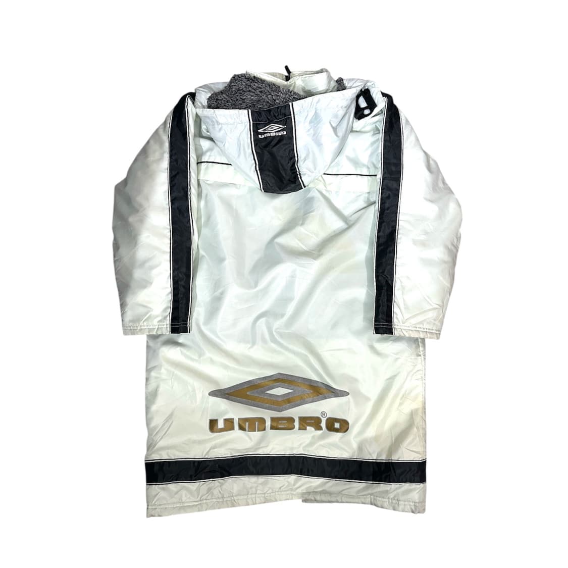 엄브로 민트 빅 로고 돕바 롱패딩 점퍼 올드스쿨 후드 자켓 M 상품이미지5