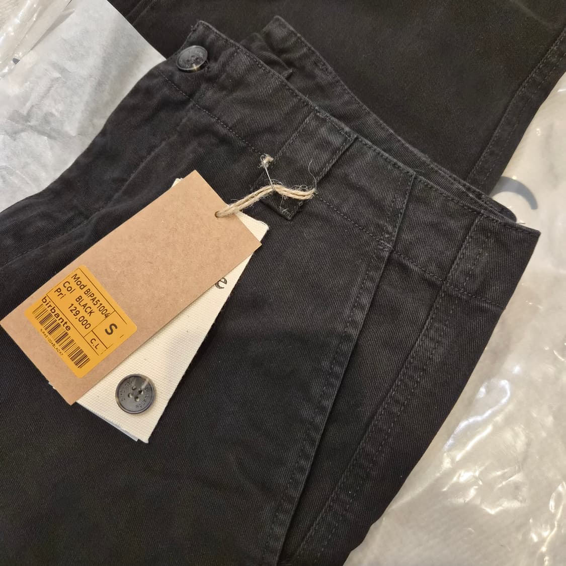 비르반테) 가먼트워싱 치노 팬츠 새상품 상품이미지1