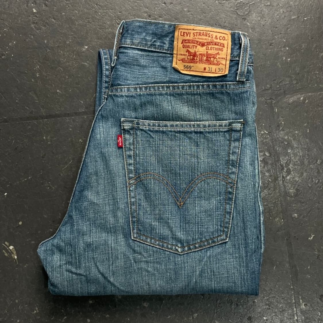 31 리바이스 569 루즈핏 청바지  상품이미지3