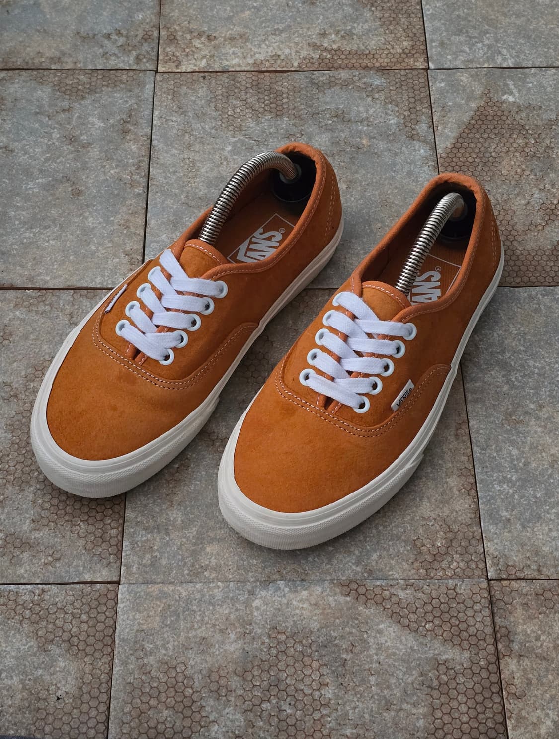 (245)반스 어센틱 피그 스웨이드 오렌지 상품이미지1