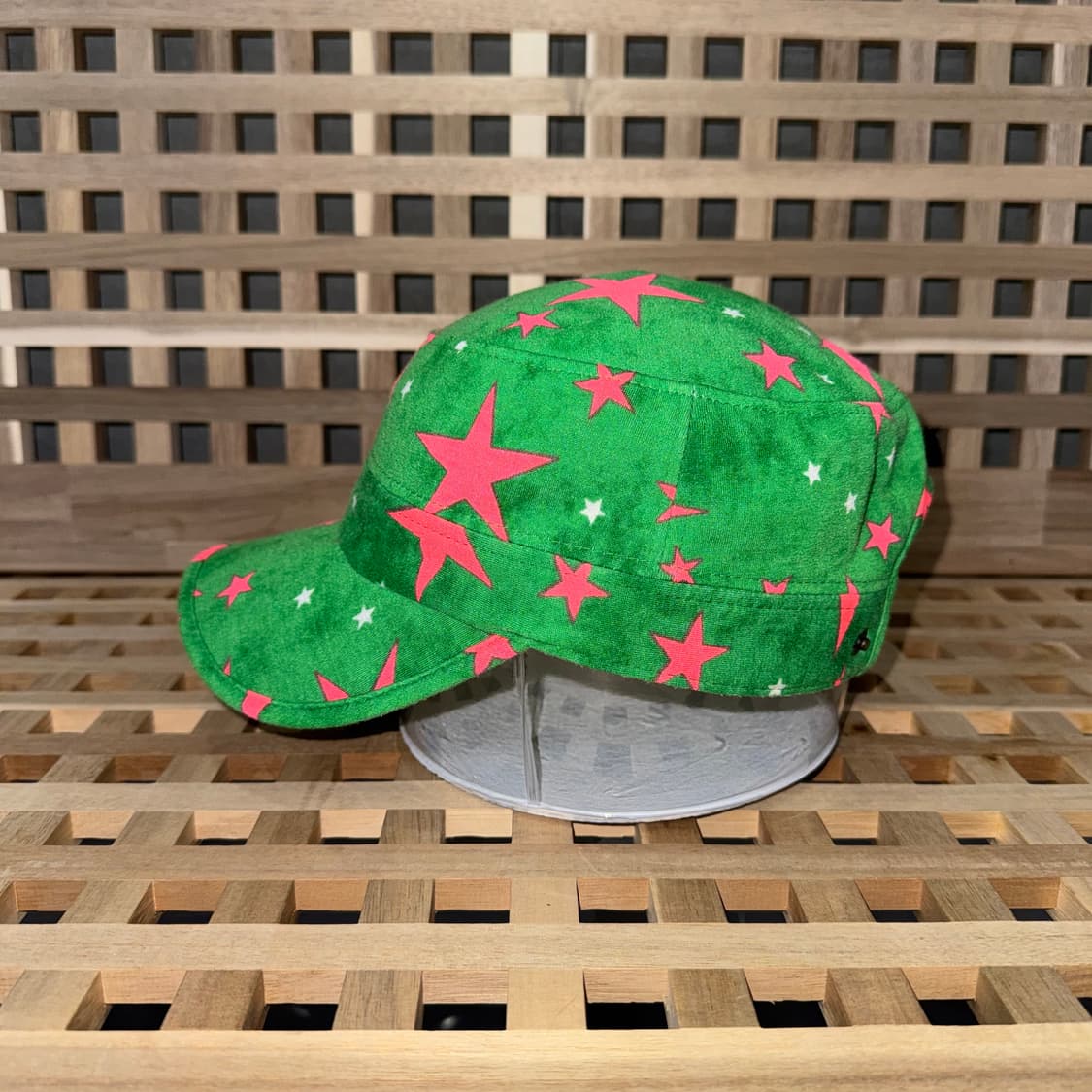 빈티지 별 패턴 군모 상품이미지3