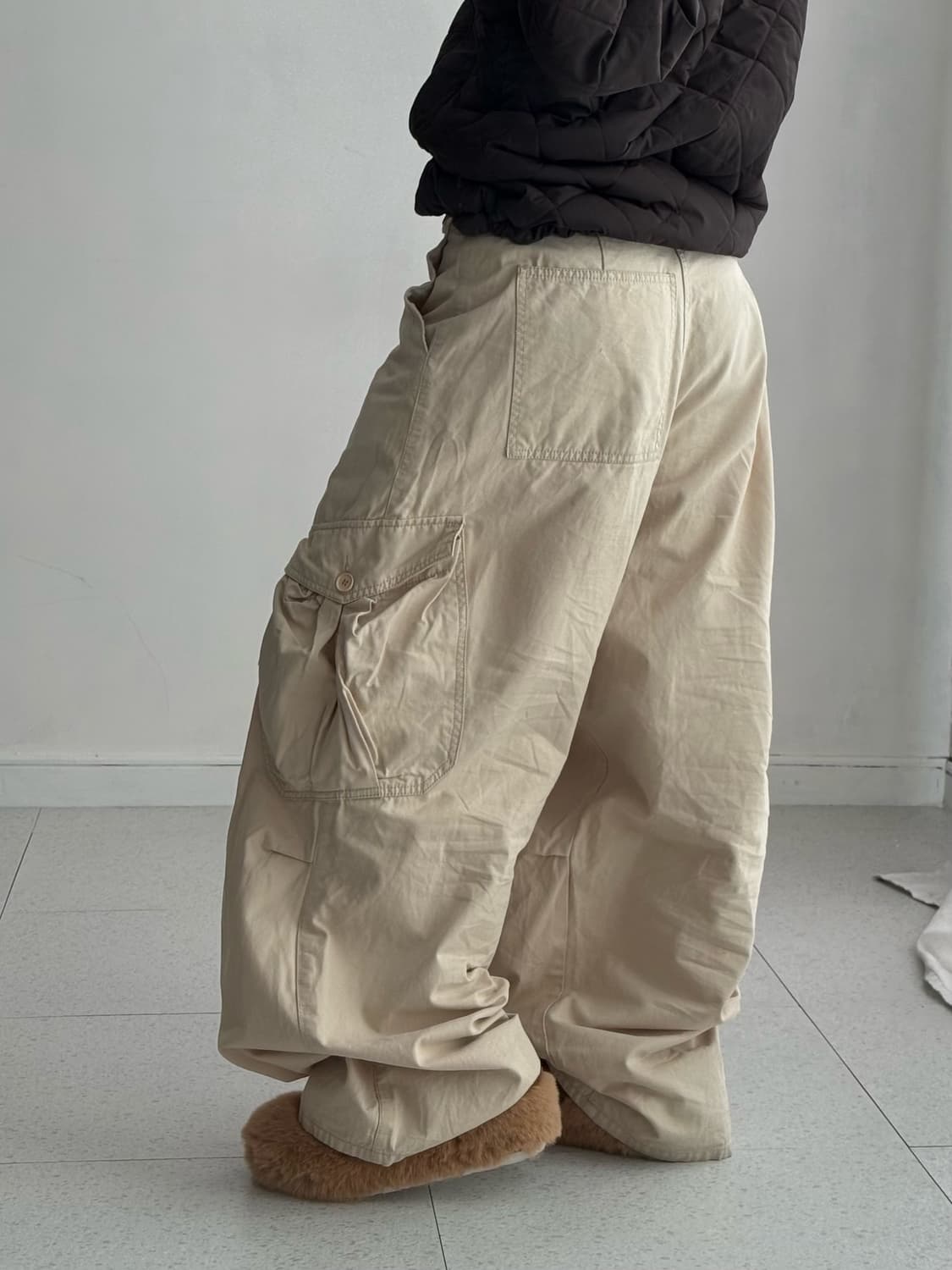 OOTJ 베이지 카고팬츠 상품이미지3