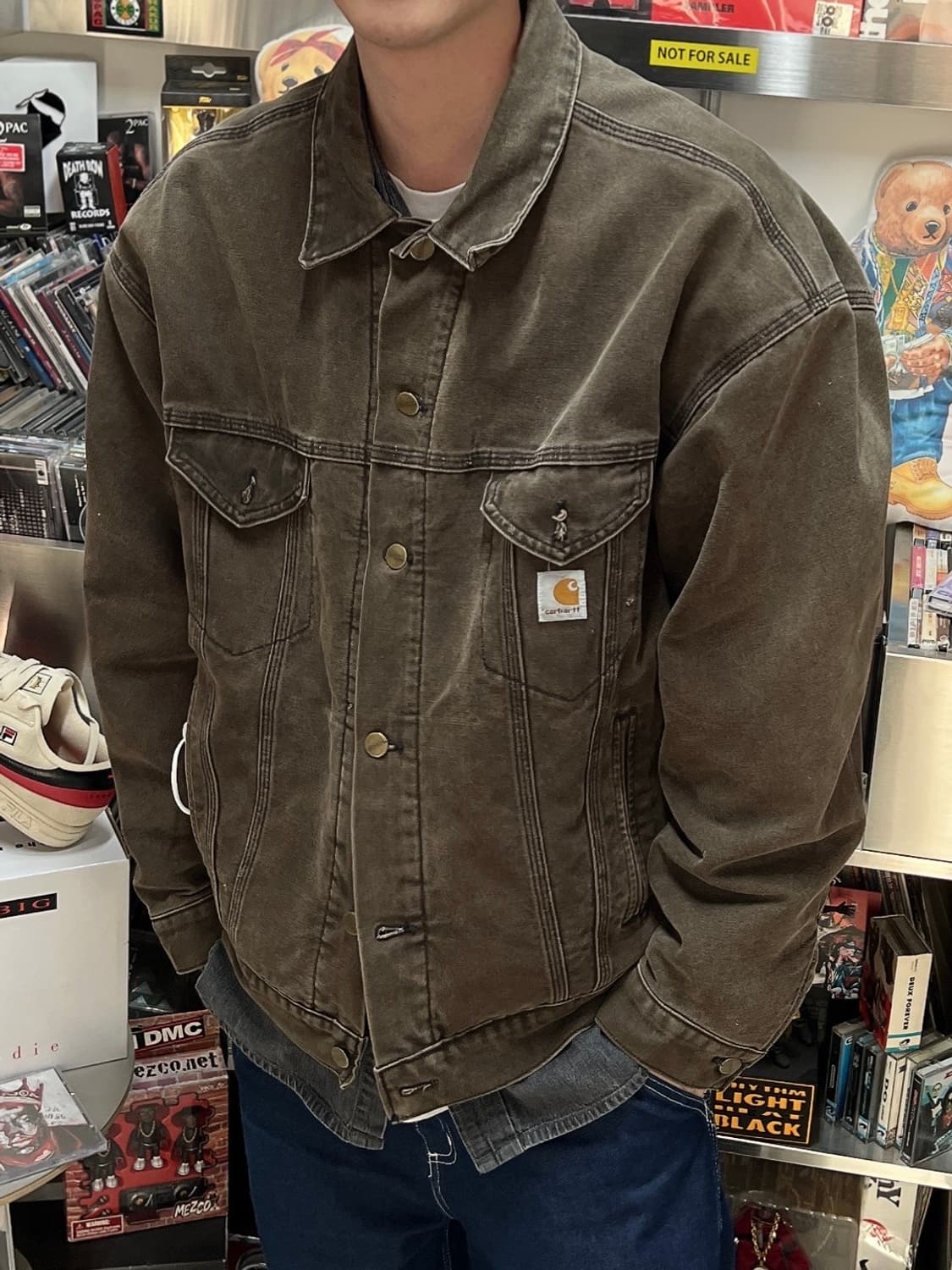 (XL)칼하트 트러커 워크자켓 JB182 상품이미지1