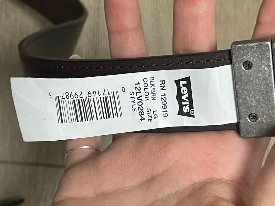 리바이스 양면 벨트 블랙/브라운 상품이미지3