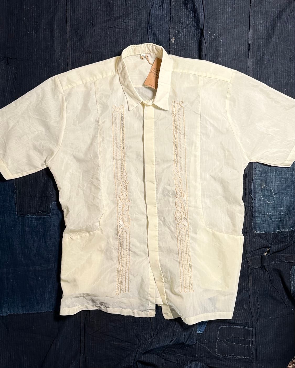 빈티지 구아야베라 셔츠 XL 상품이미지1