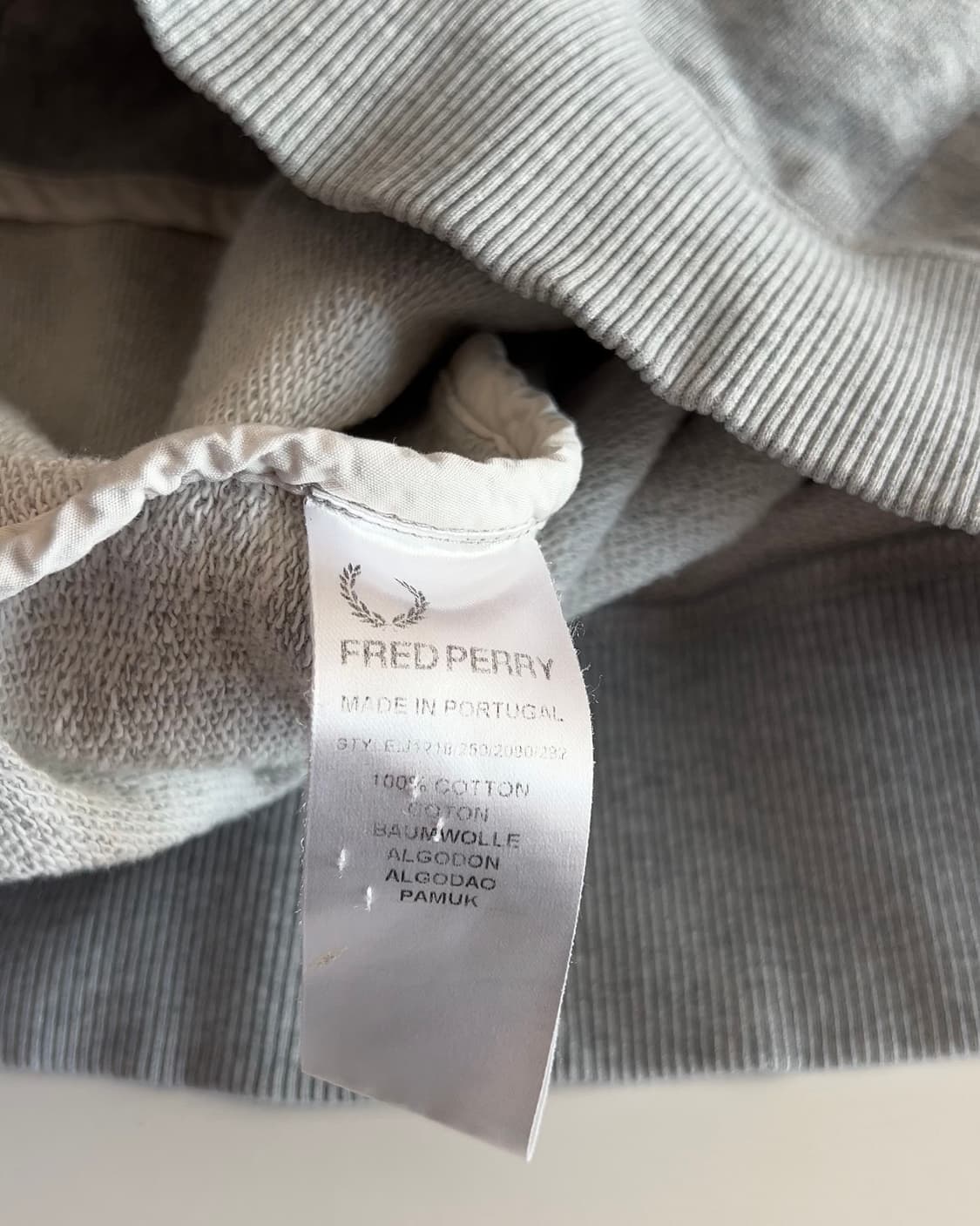 프레드페리 후드 집업 M 상품이미지6