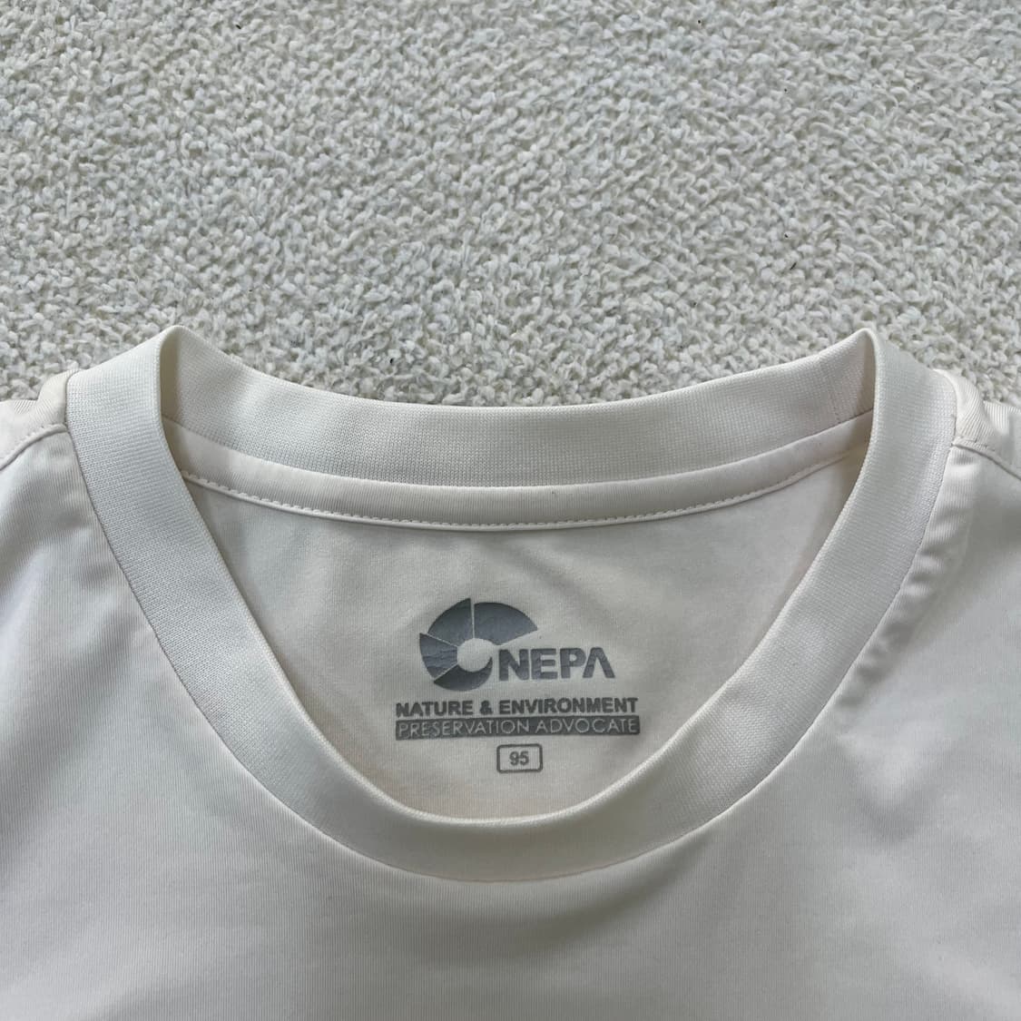 95 네파 빅로고 반팔 티셔츠 0409M 상품이미지2