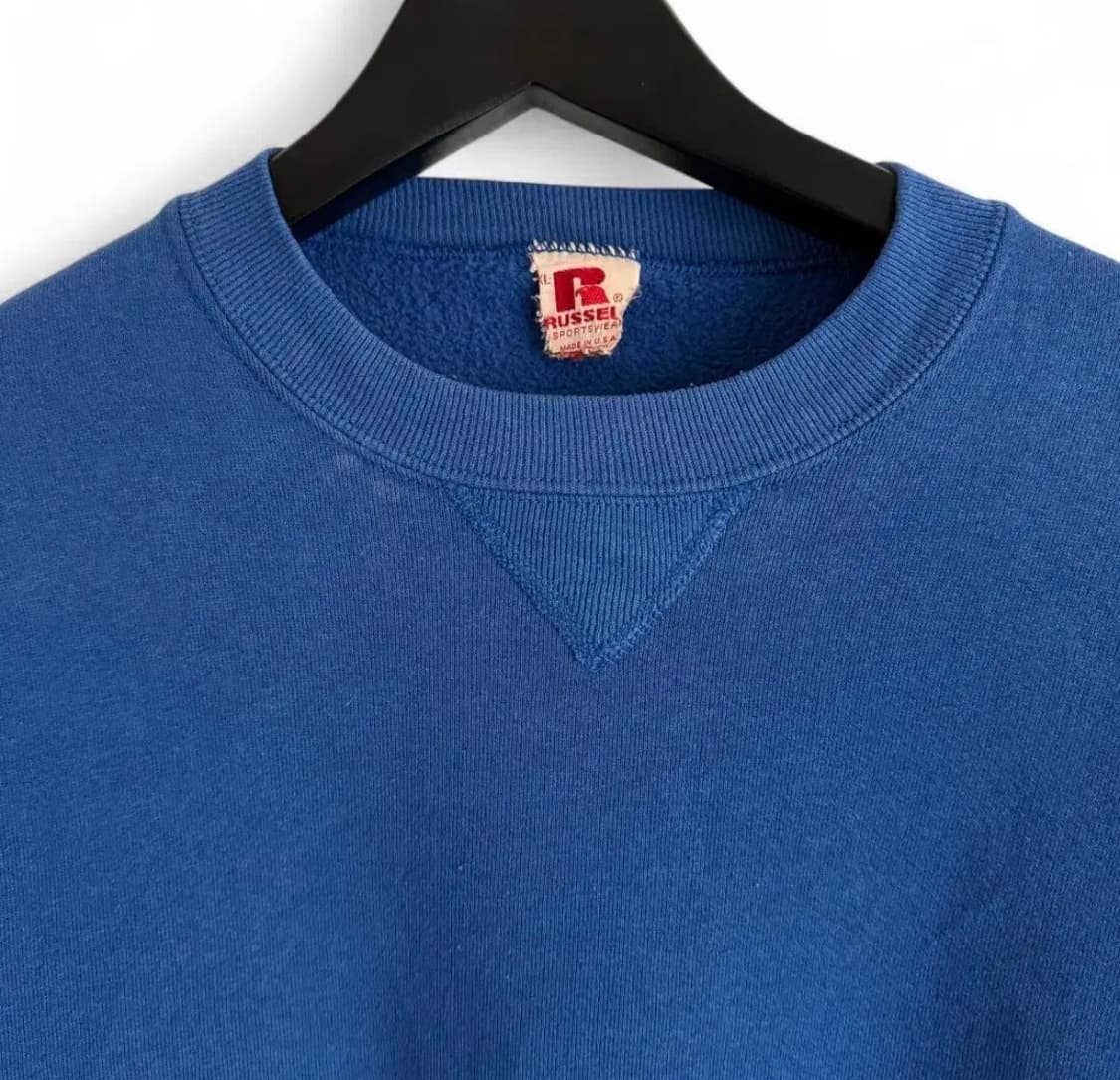 80s usa 러셀 맨투맨 블루  상품이미지3
