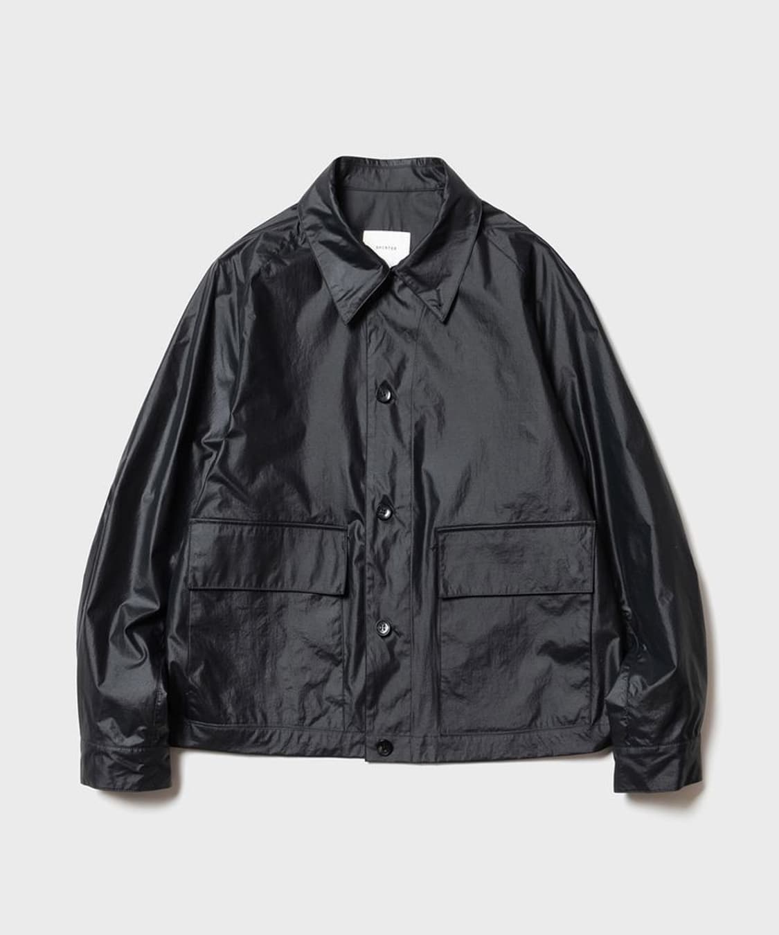 셔터 COATED NYLON JACKET black m size 상품이미지1