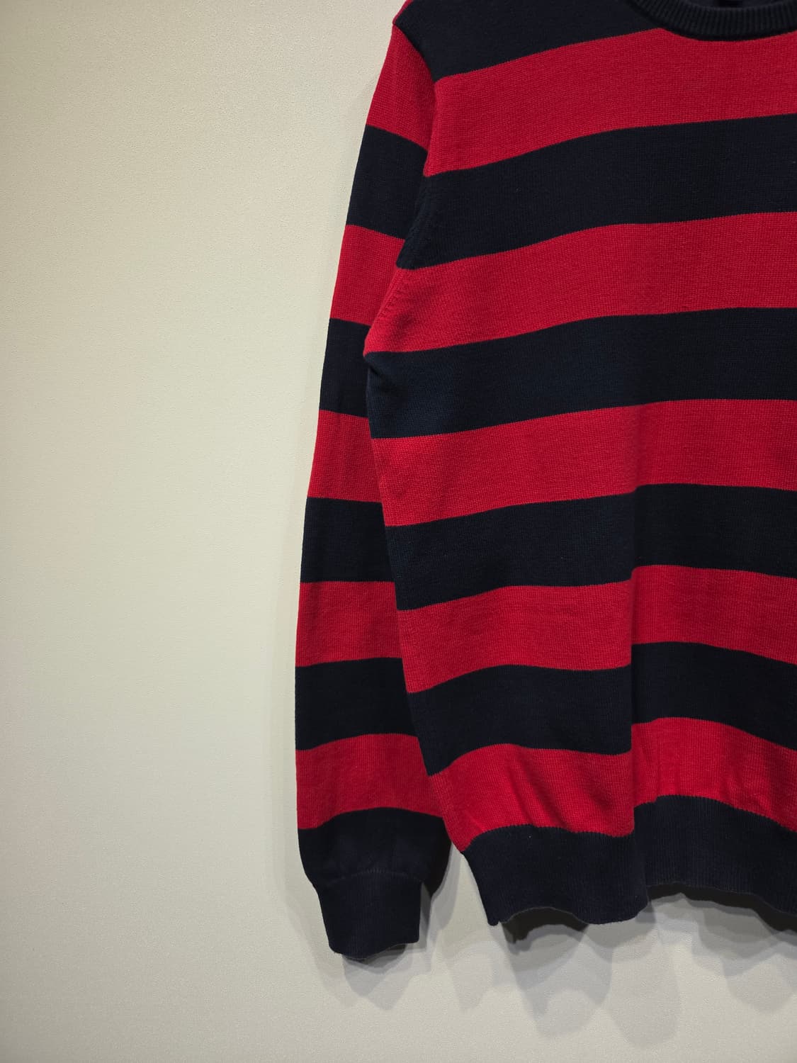 TOMMY HILFIGER 타미힐피거 스트라이프 코튼 니트 상품이미지4