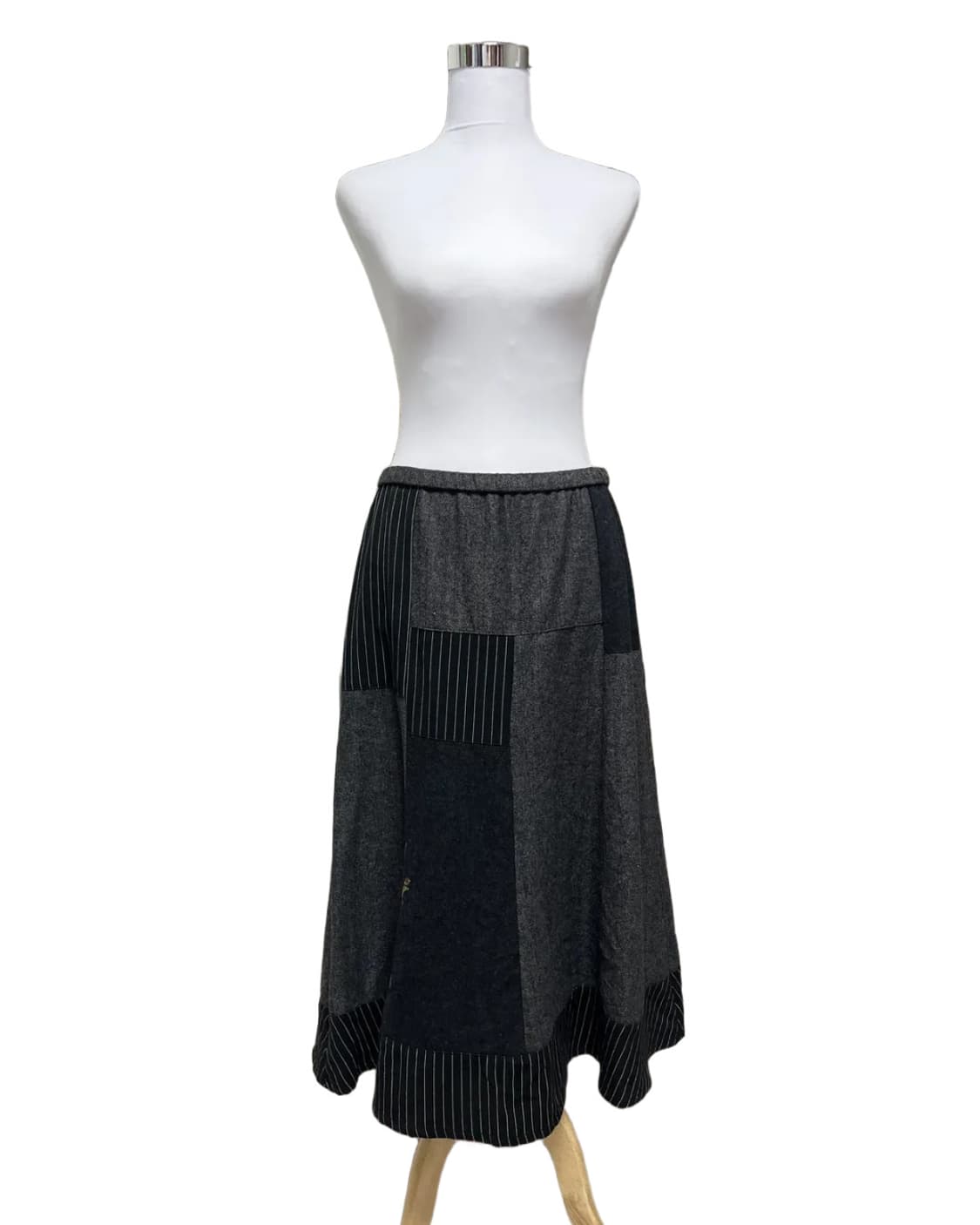 Patch&stitch wool skirt 상품이미지4