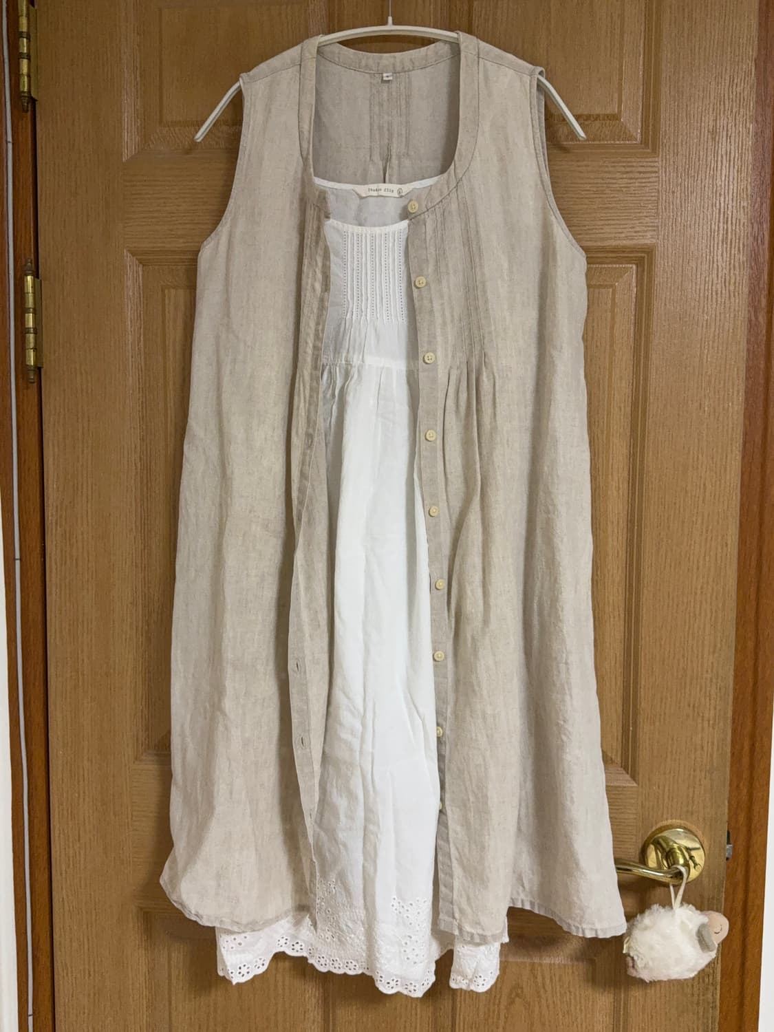 모리걸 빈티지 바선생st 레이어드 나시 상품이미지3