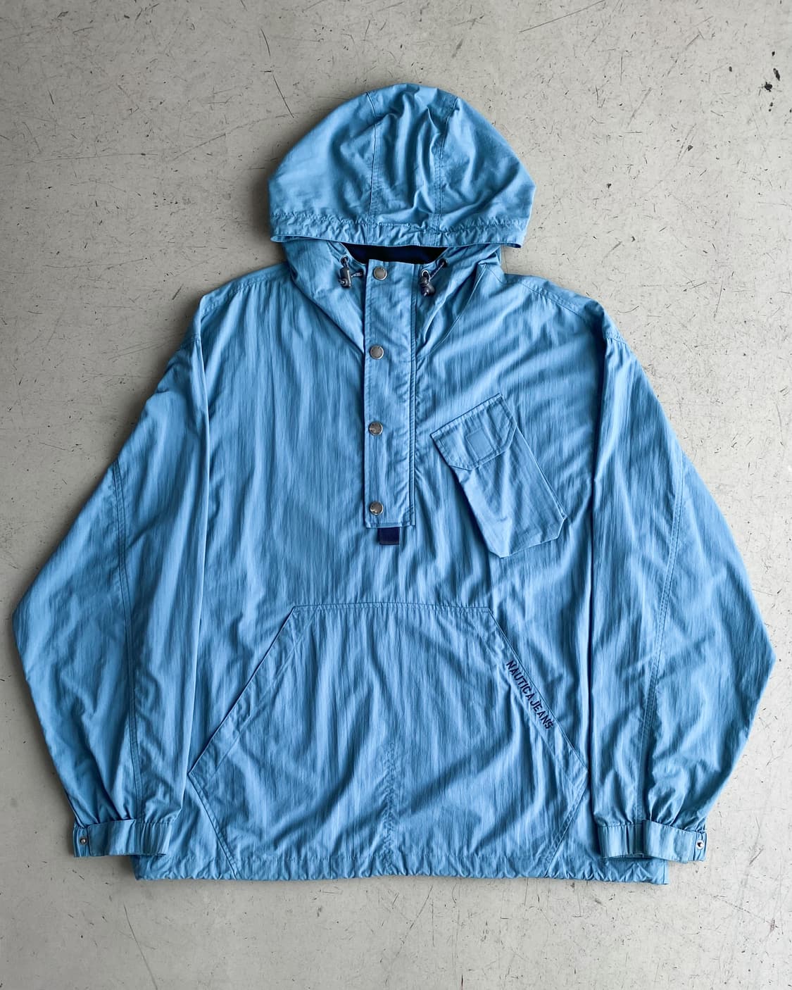 노티카 90‘s 나일론-쉘 빅사이즈 풀오버 포켓 아노락 상품이미지4