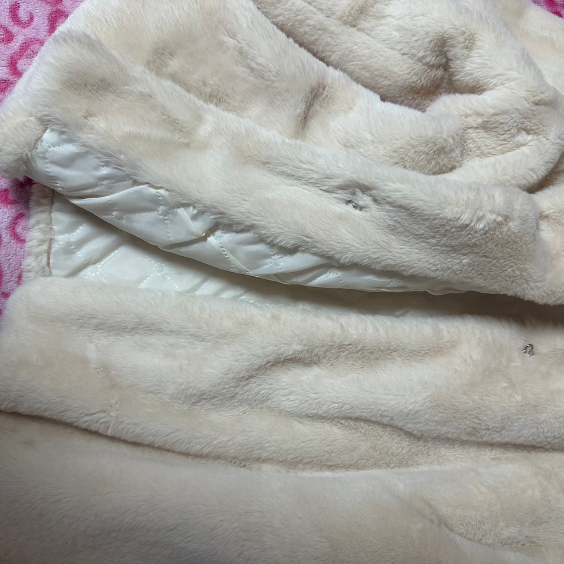 (하자 있음) 빈티지 갸루 퍼 겨울 아우터 자켓 상품이미지5