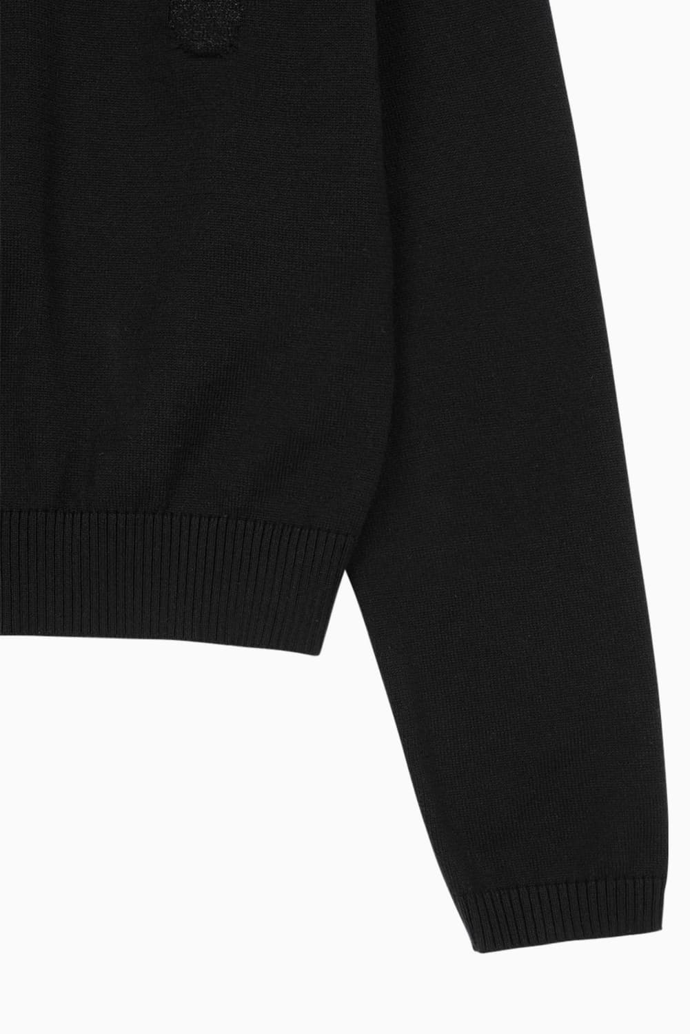 오헤시오 DOT GLITTER KNIT, BLACK 상품이미지4