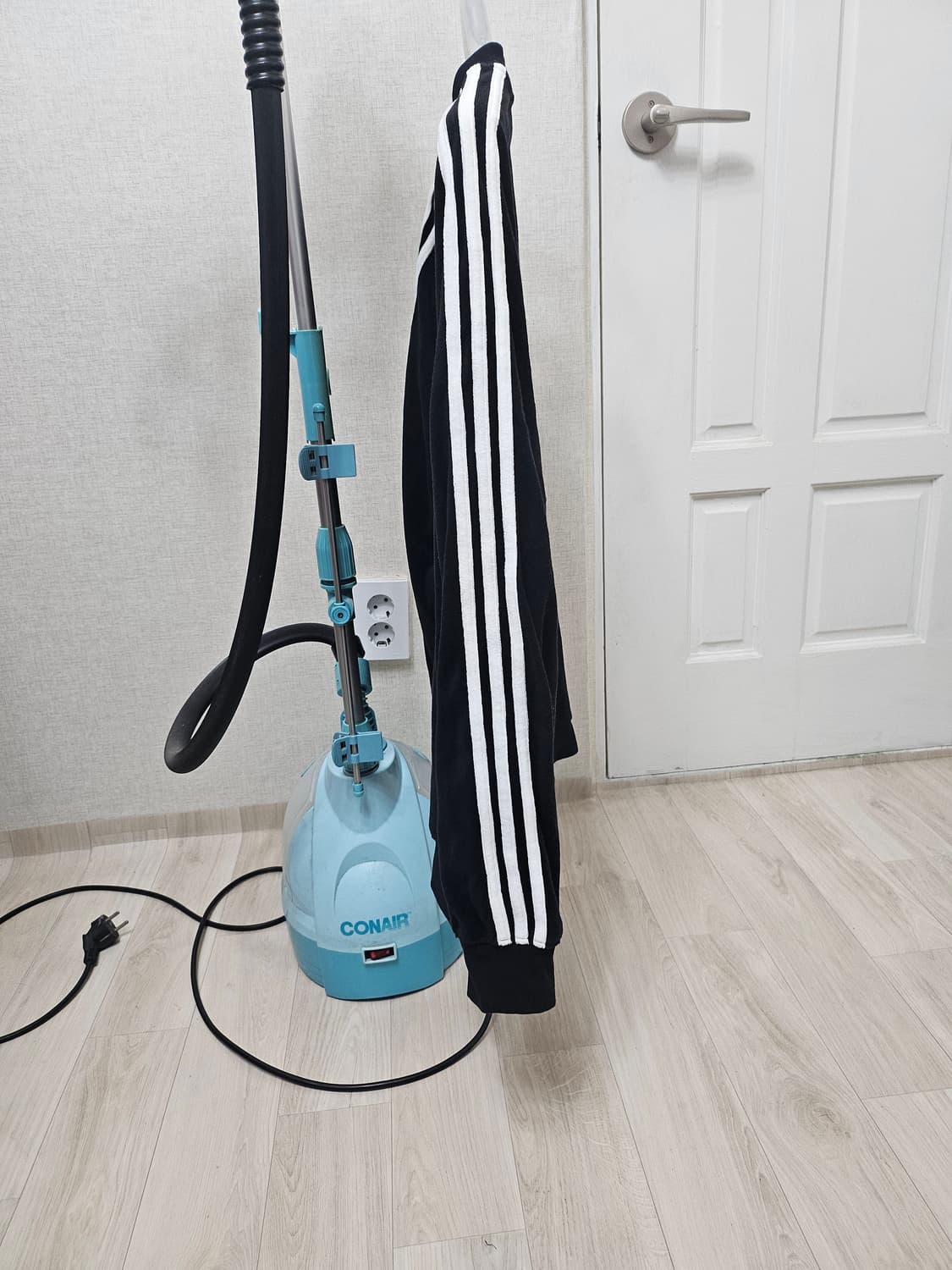 (105~110)XL아디다스 슈퍼스타 금장자수 [검흰] 벨루어 트랙탑져지 상품이미지5