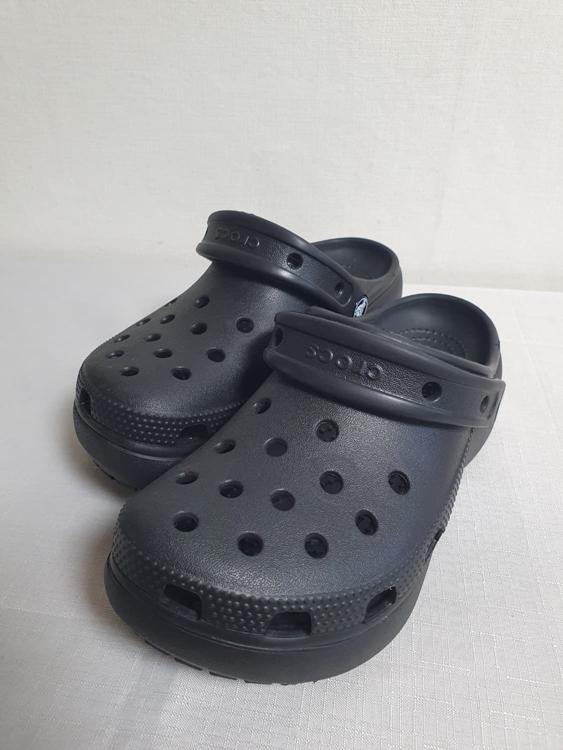 크록스 클래식 플랫폼 클로그 블랙 220mm 상품이미지5