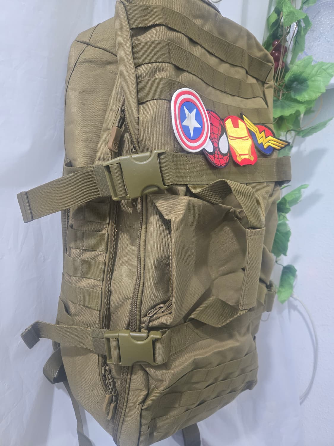 밀리터리 스타일 백팩 상품이미지3