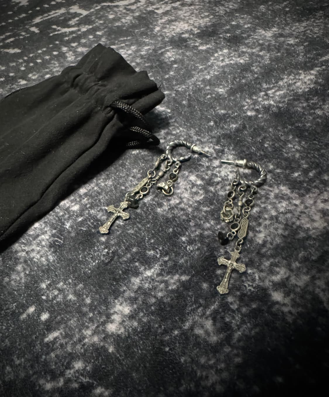 Fuga Archive Cross Layered Piercing 상품이미지3