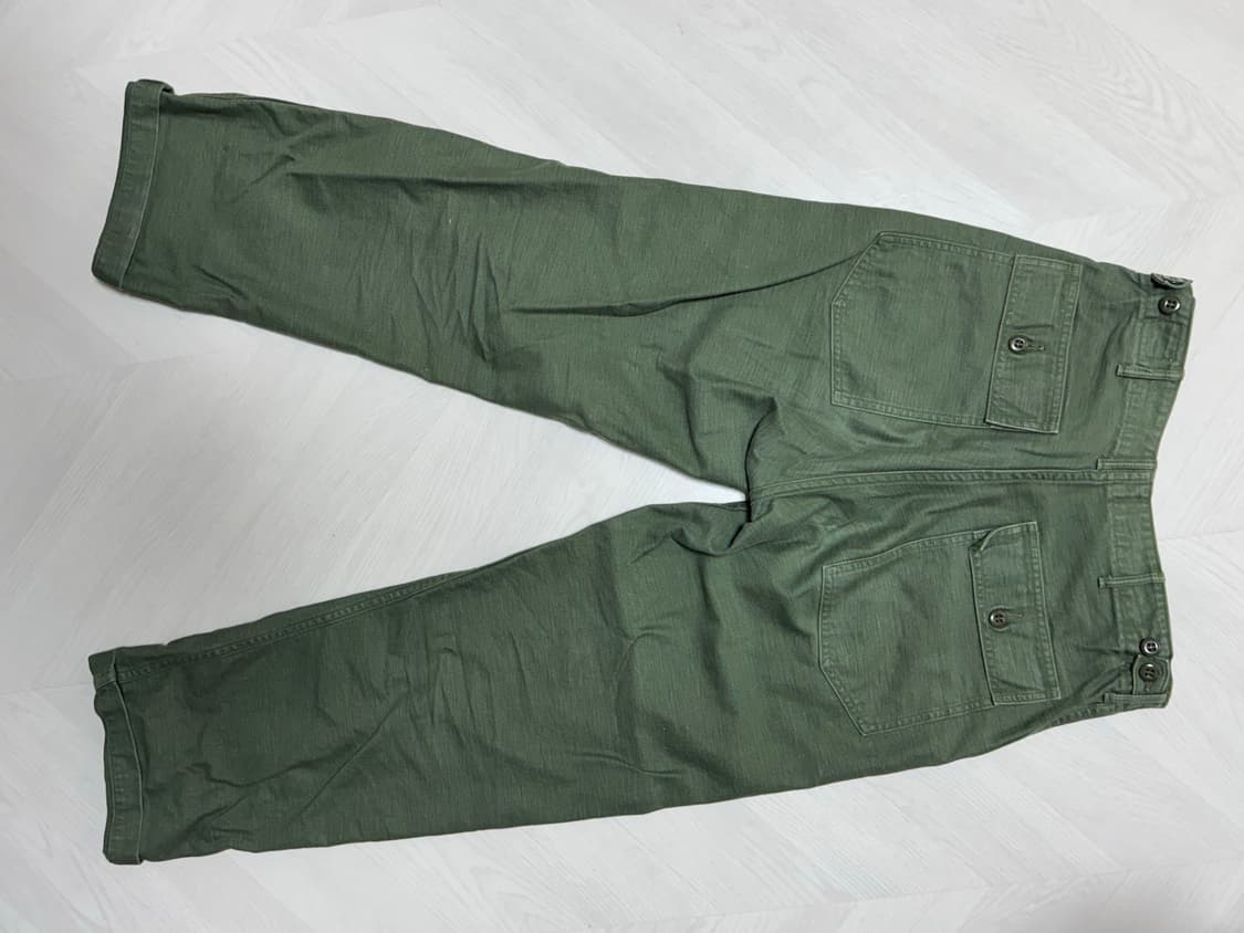 Orslow 오어슬로우 오리지널 레귤러 퍼티그팬츠 2 size  상품이미지2